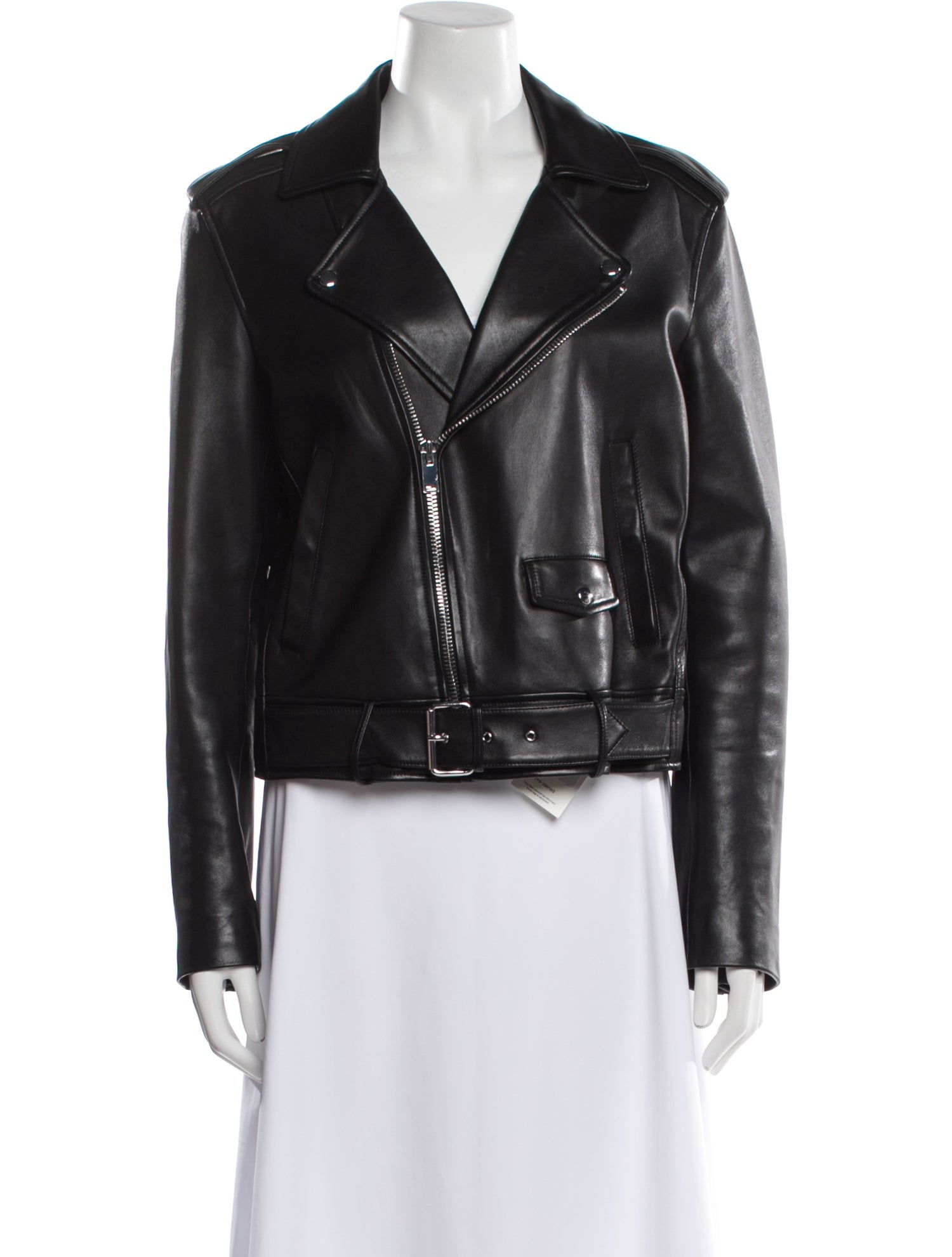 Theory Leather Biker Jacket