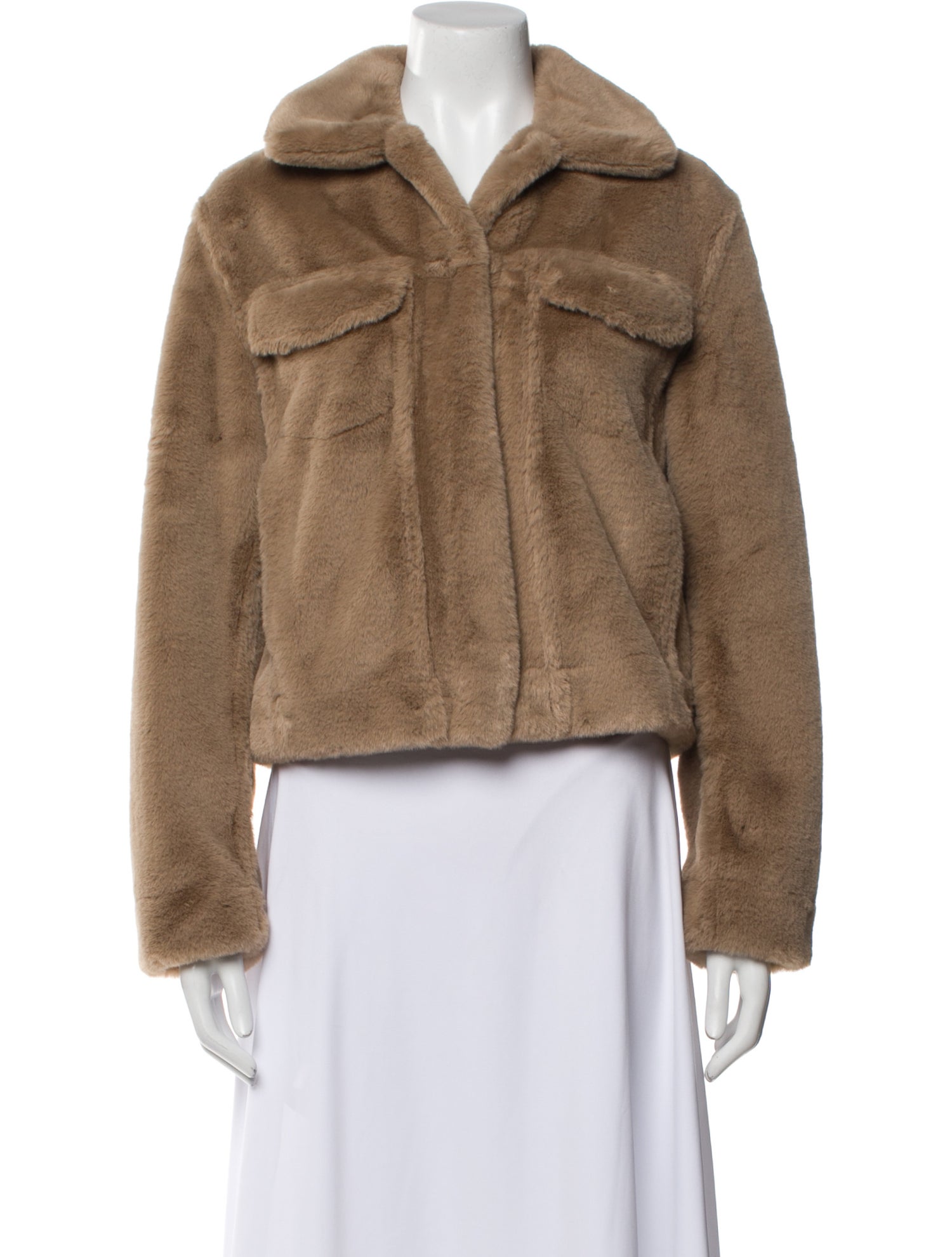 Theory Faux Fur Faux Fur Coat