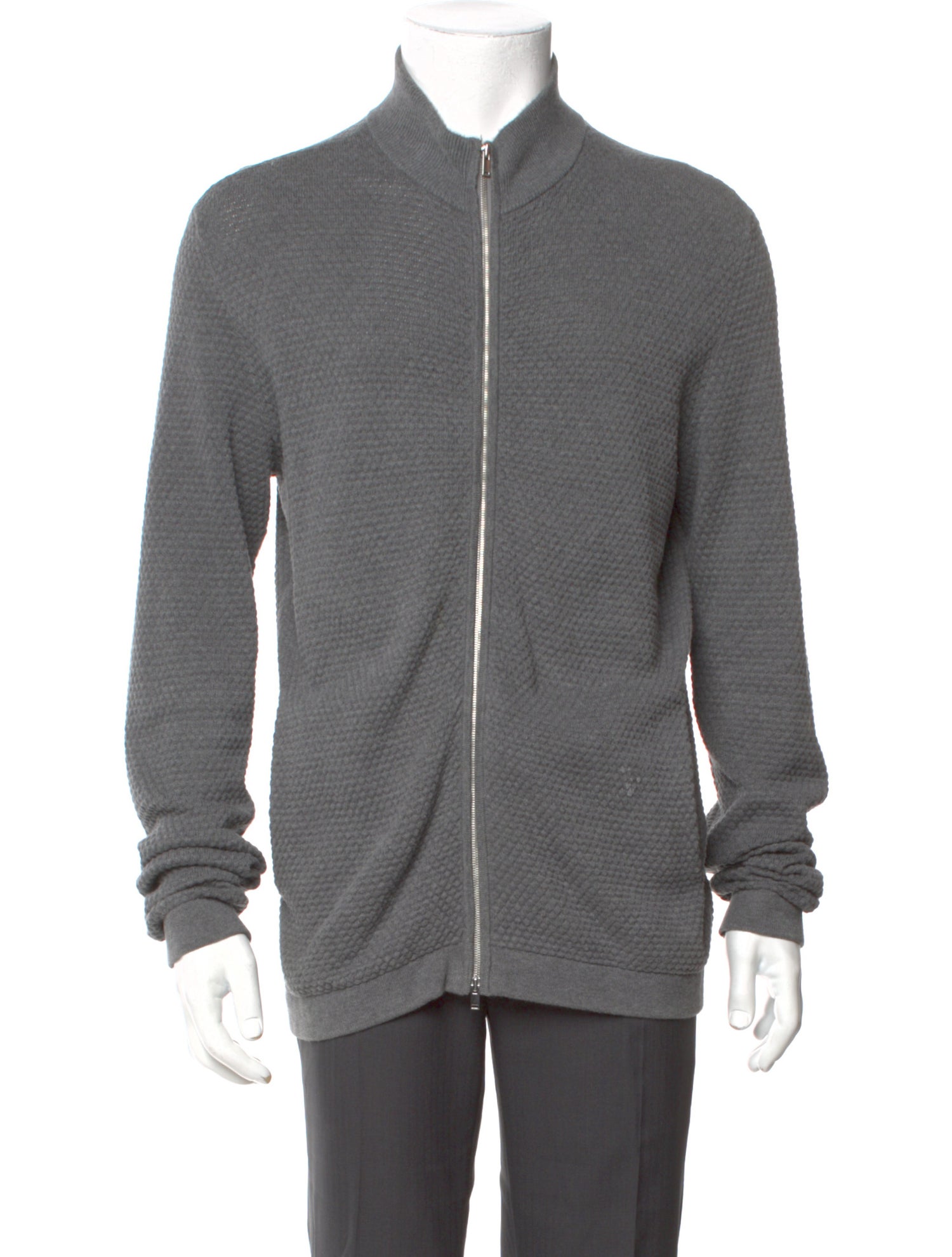 Theory Mock Neck Long Sleeve Cardigan