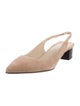 Theory Suede Slingback Pumps