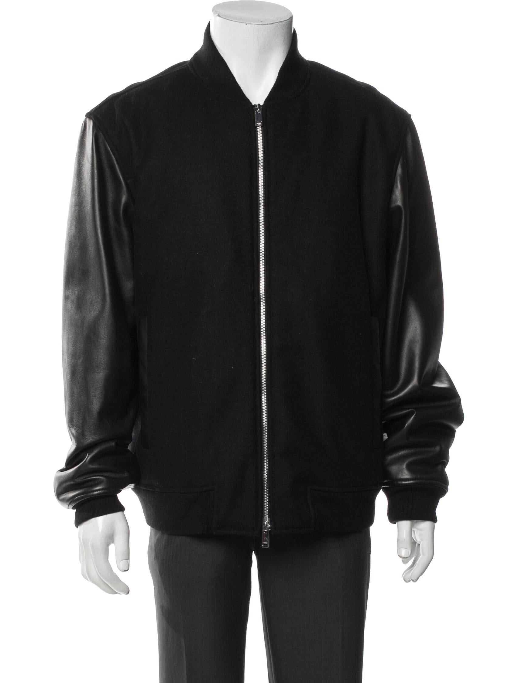 Theory Virgin Wool Bomber Jacket