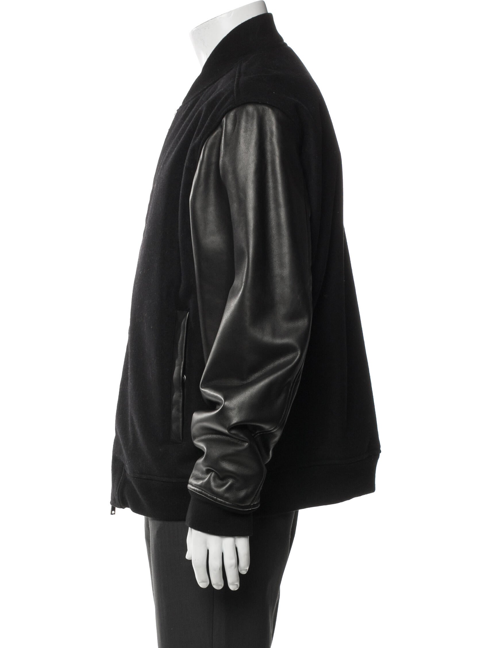 Theory Virgin Wool Bomber Jacket