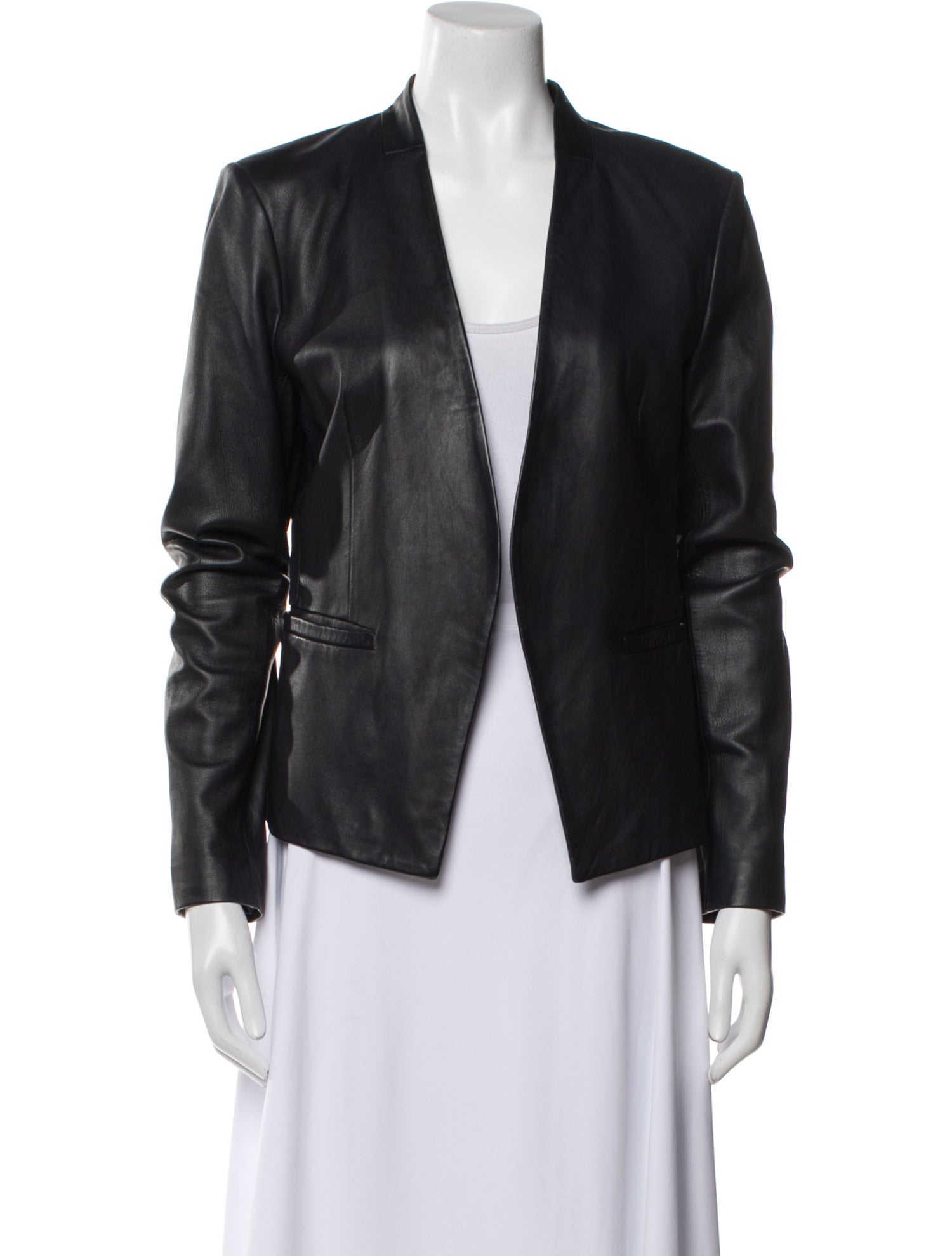 Theory Leather Biker Jacket