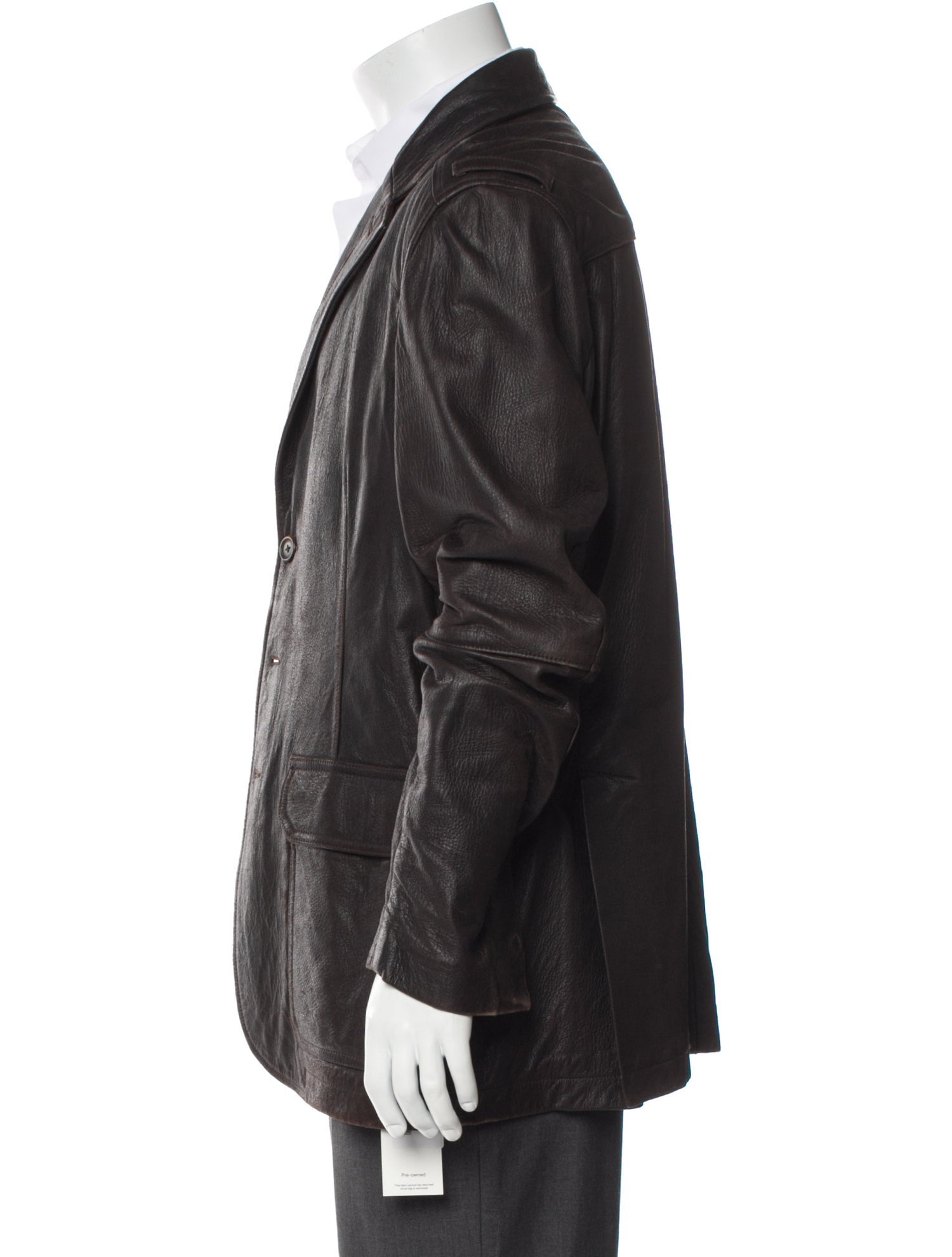Theory Leather Coat