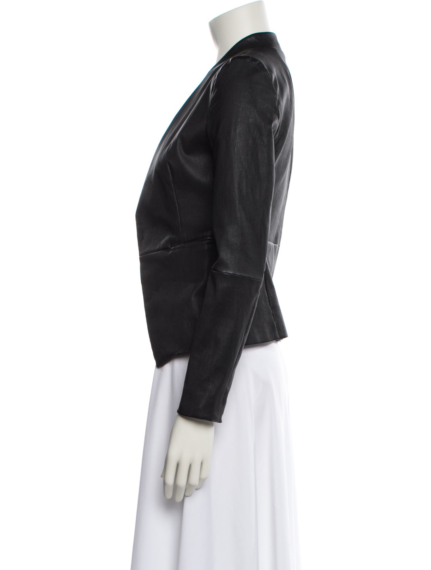 Theory Leather Evening Jacket