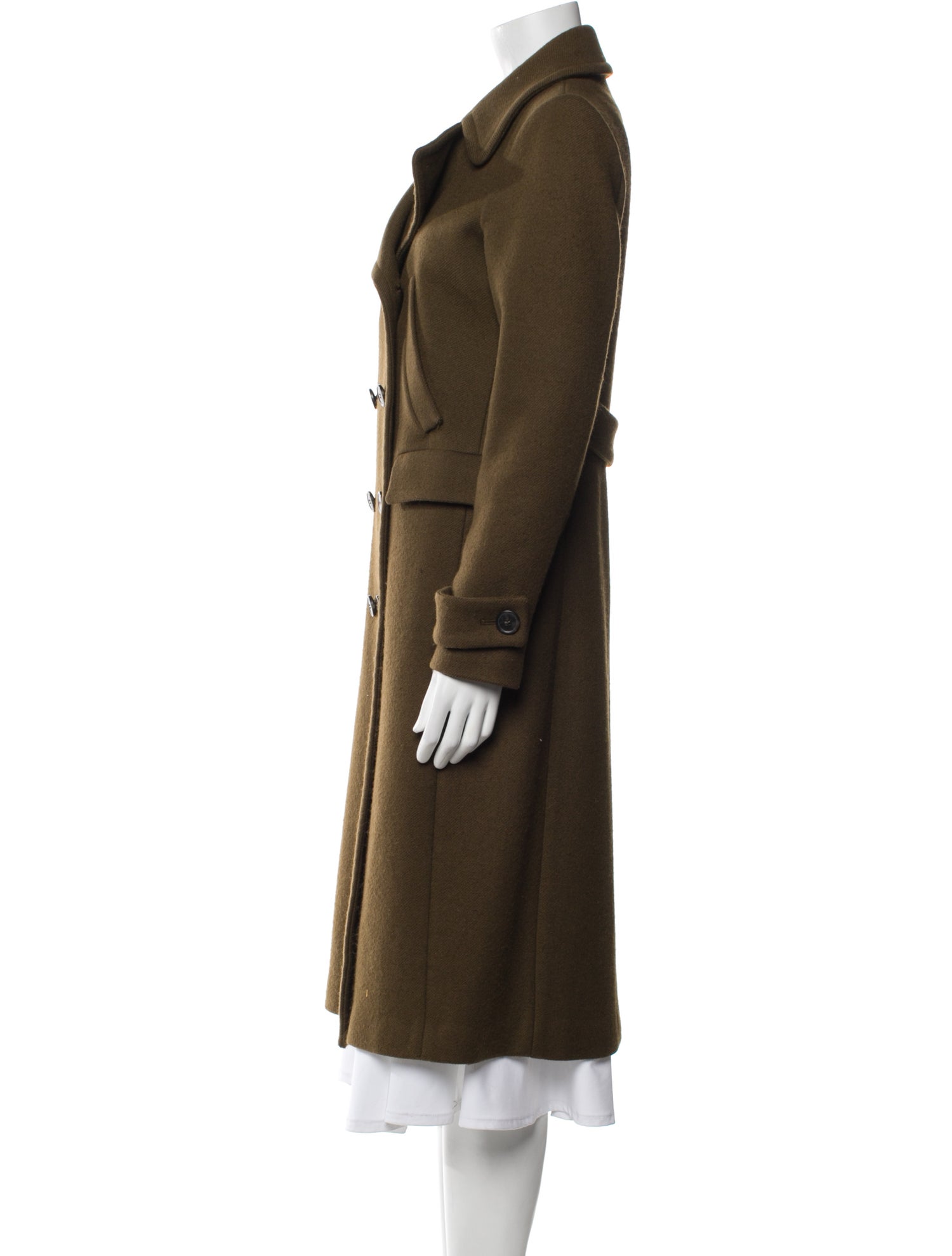 Theory Virgin Wool Trench Coat