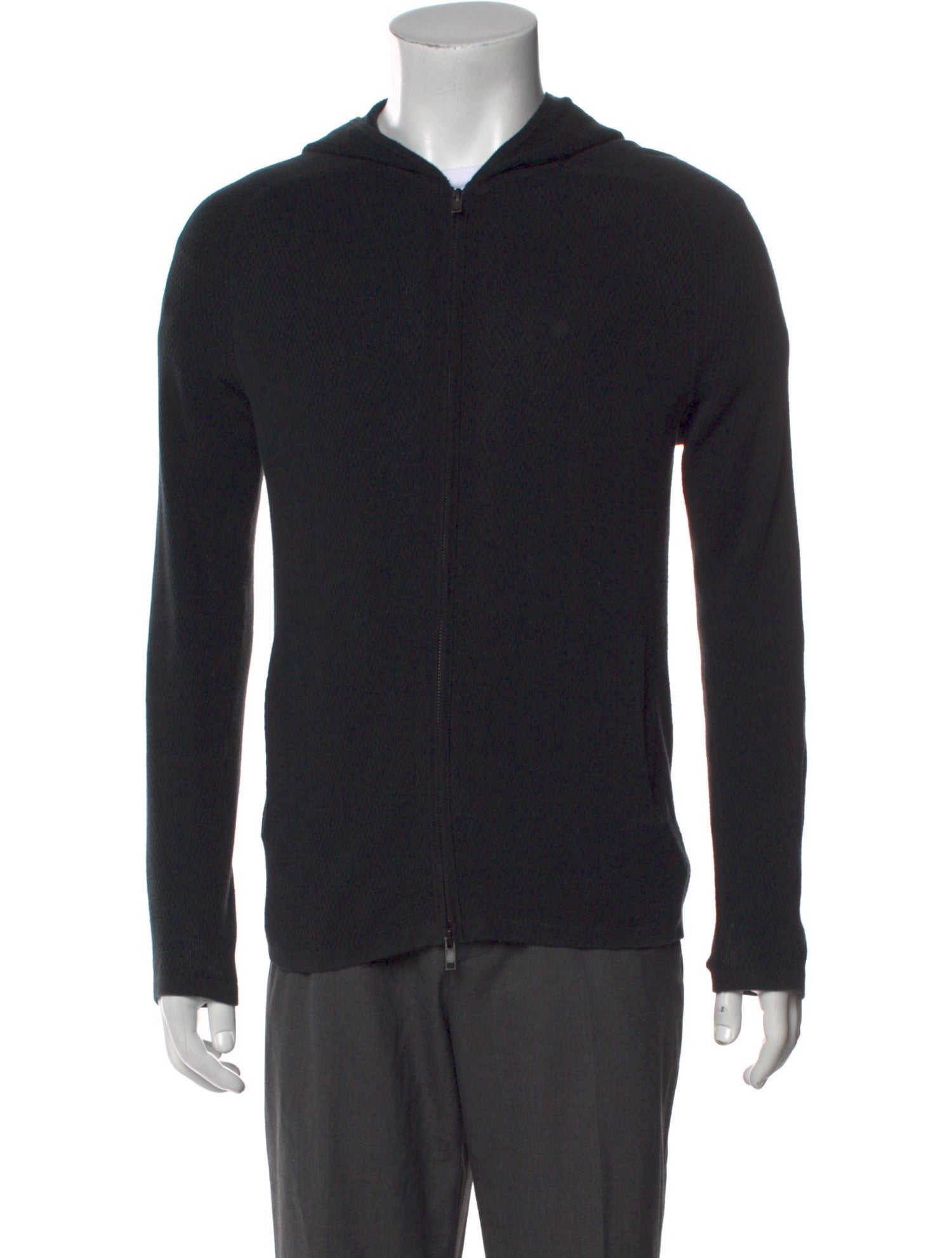 Theory Crew Neck Long Sleeve Cardigan