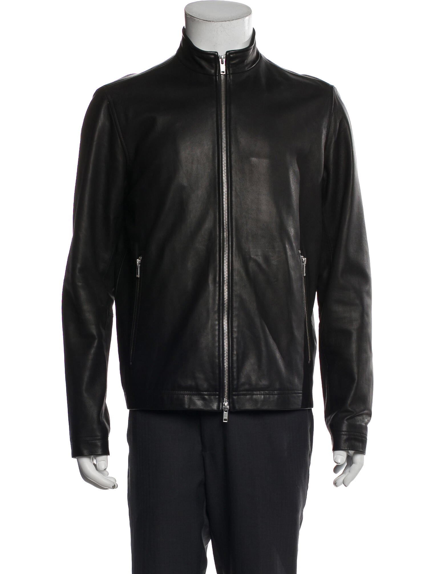 Theory Leather Moto Jacket