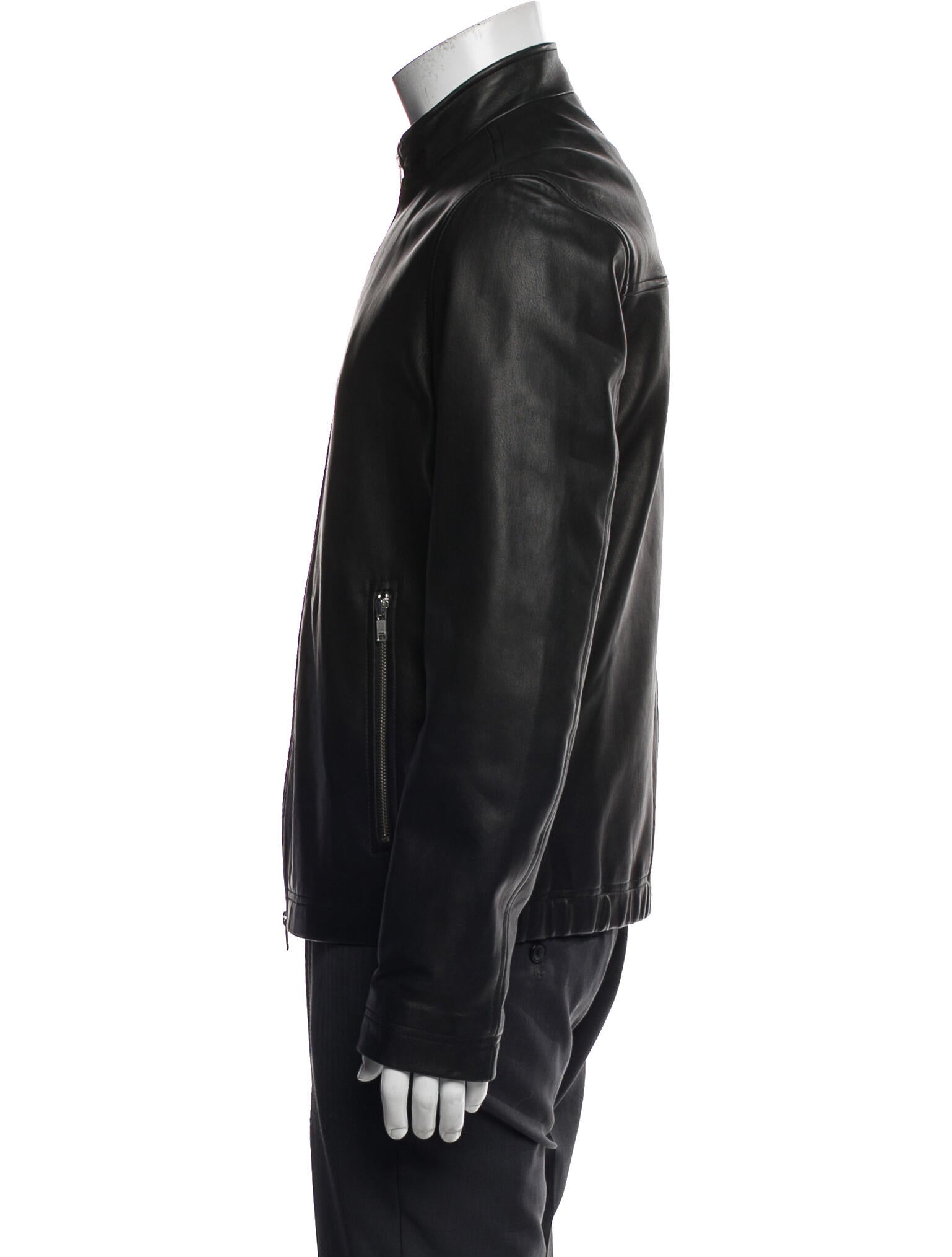 Theory Leather Moto Jacket