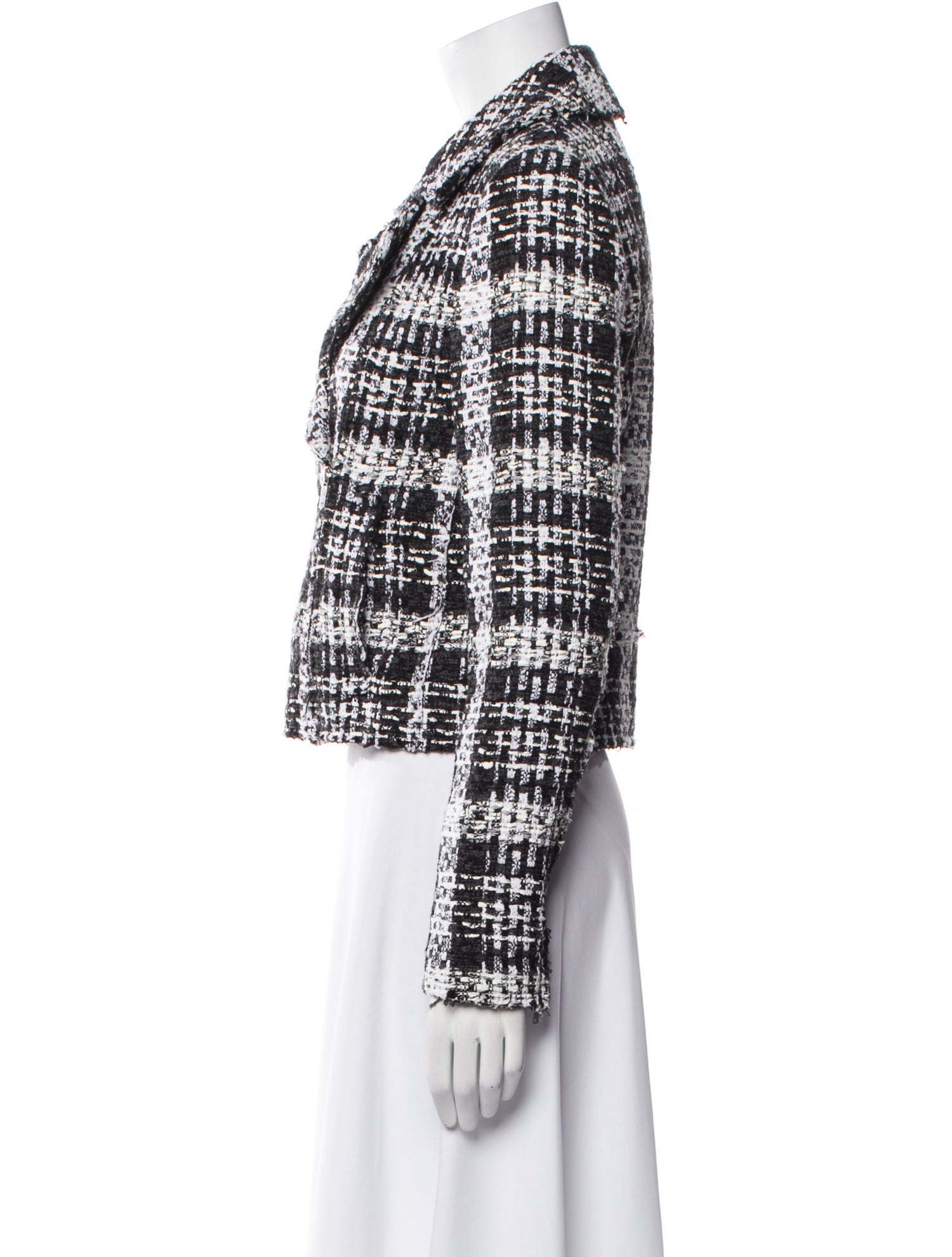 Theory Plaid Print Blazer