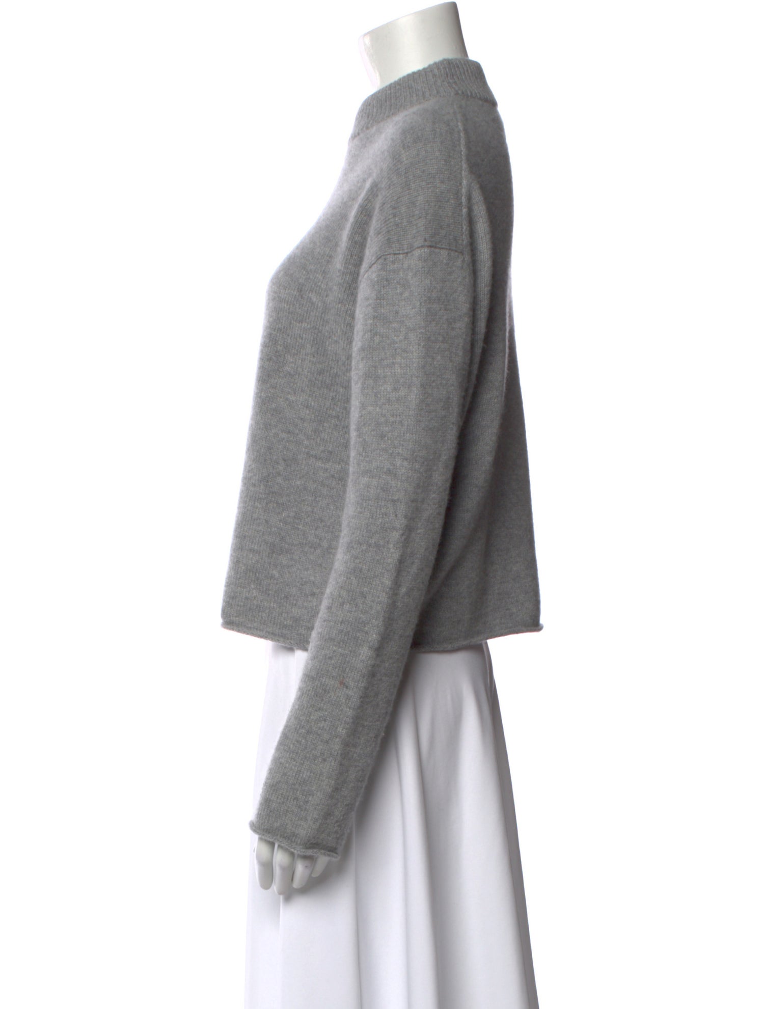 Theory Cashmere Mock Neck Sweater