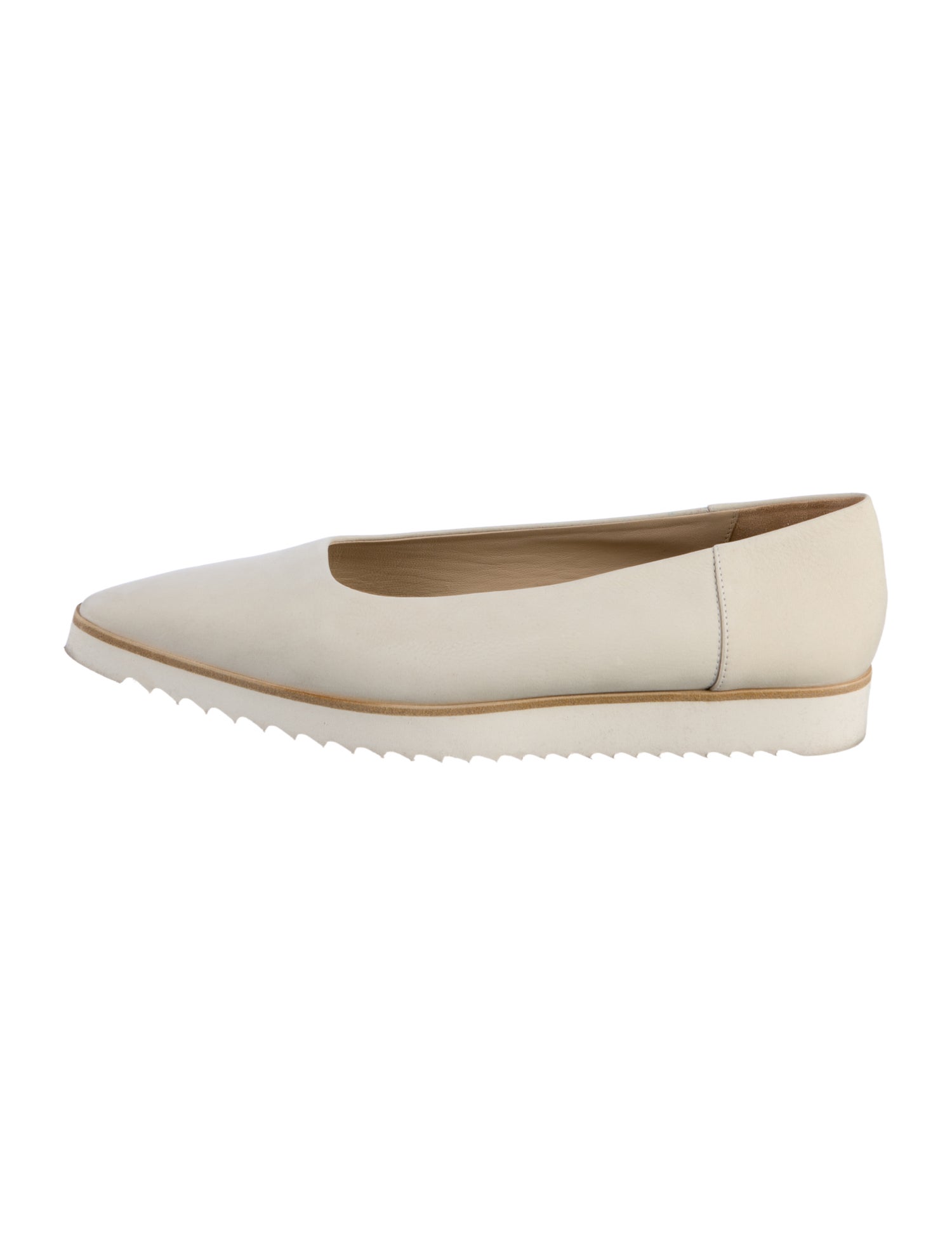 Theory Leather Ballet Flats