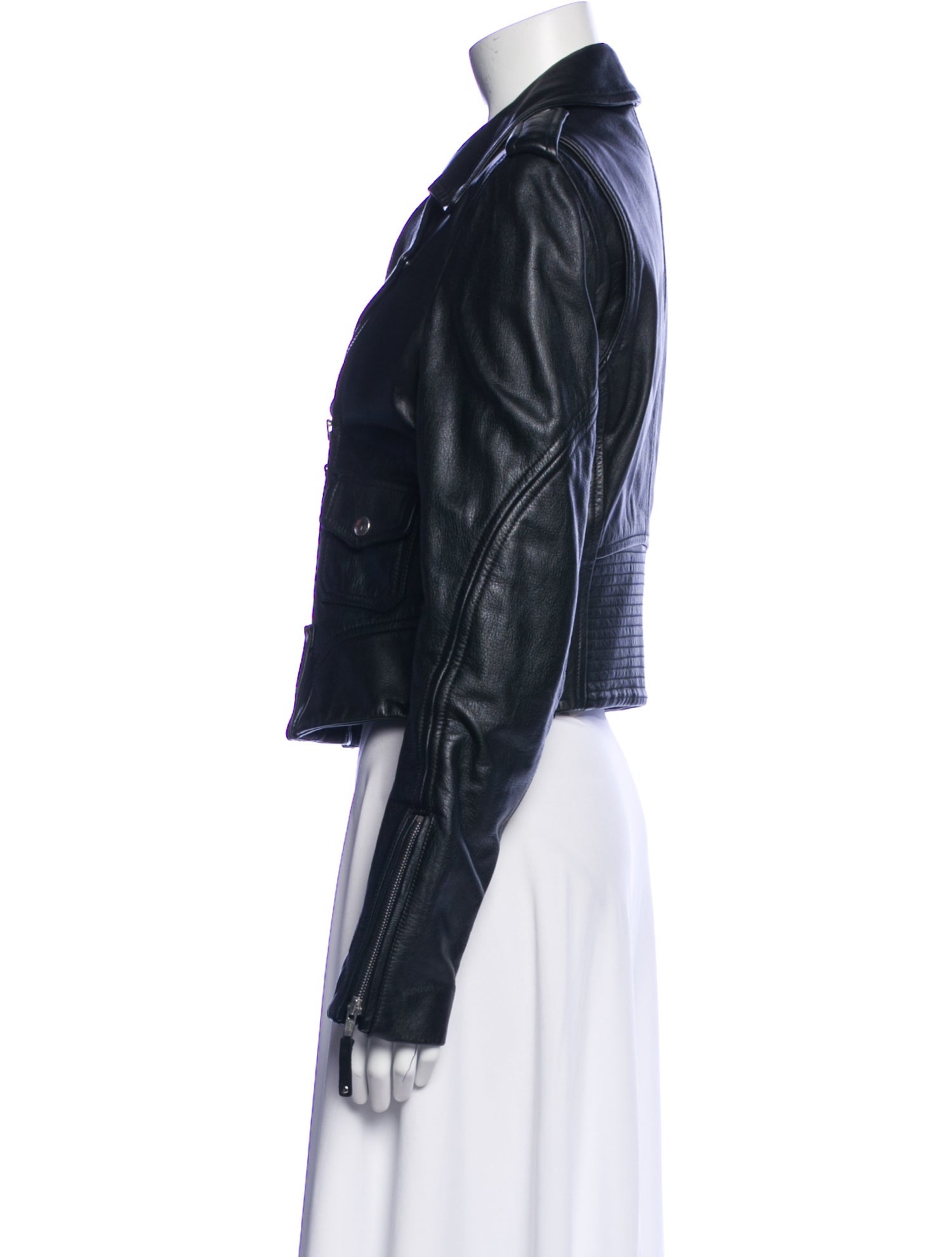 Theory Leather Biker Jacket