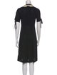 Theory V-Neck Knee-Length Dress
