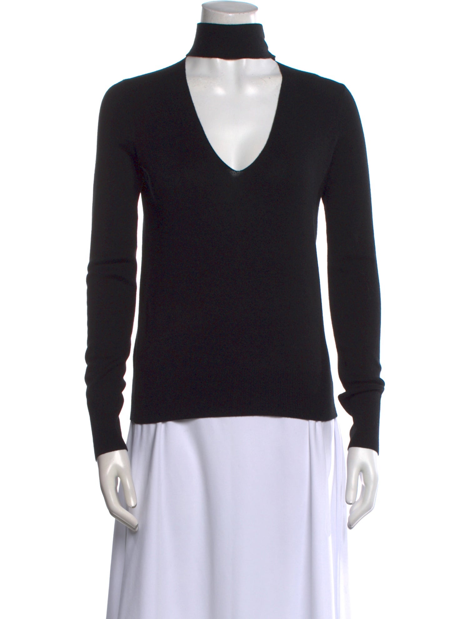 Theory Silk V-Neck Sweater