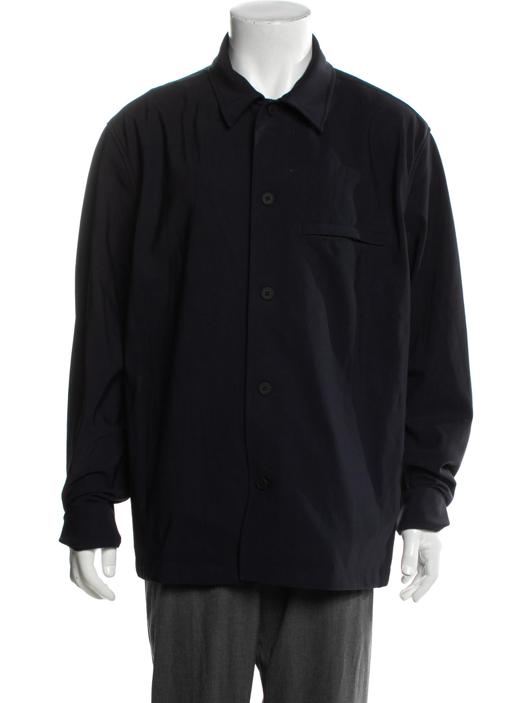 Theory Graphic Print Windbreaker