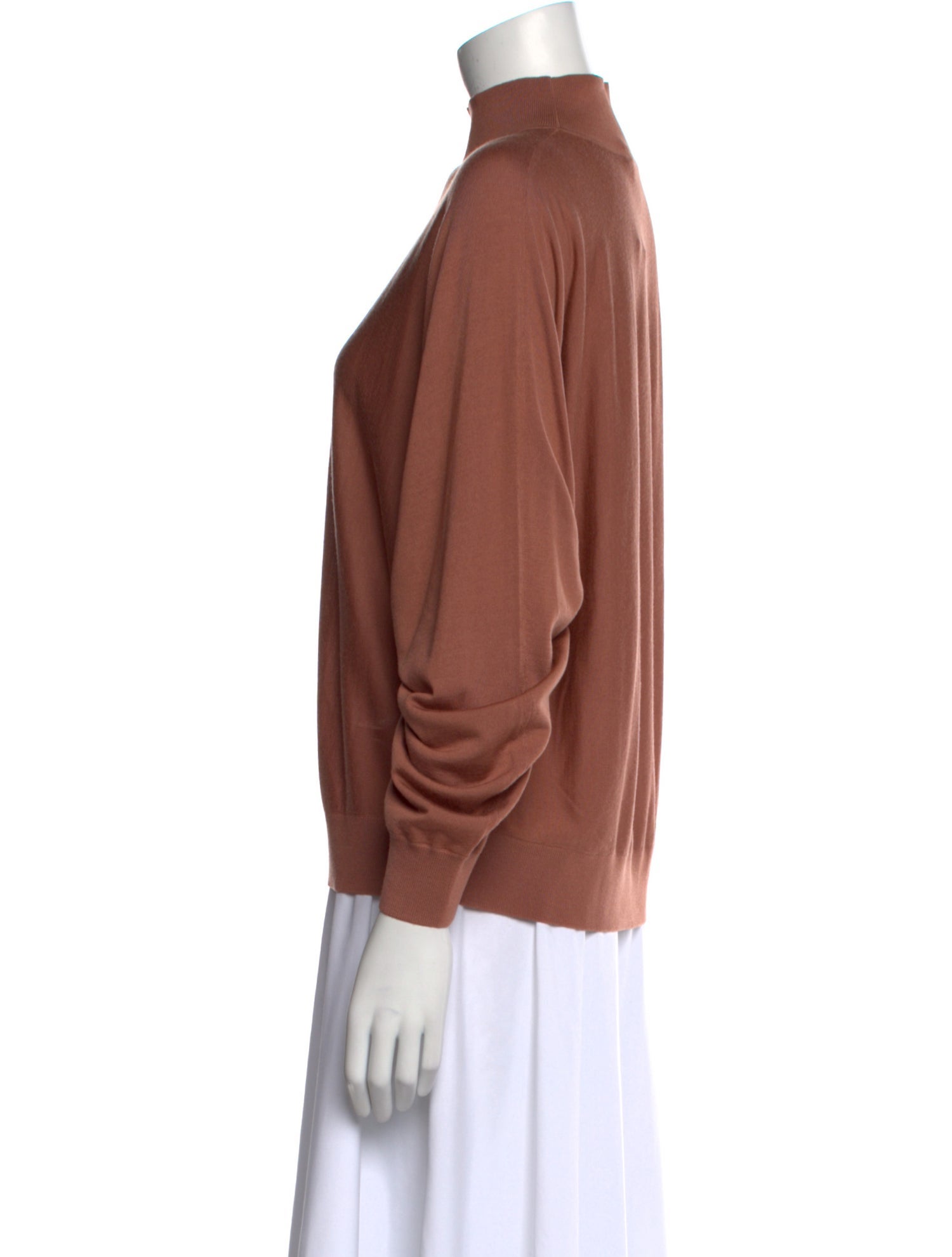 Theory Wool Mock Neck Sweater