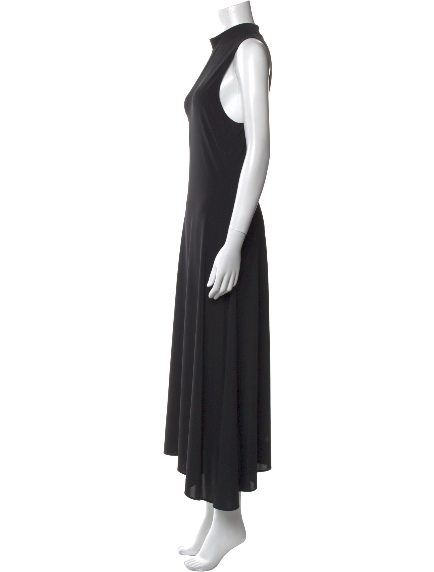 Theory Mock Neck Long Dress
