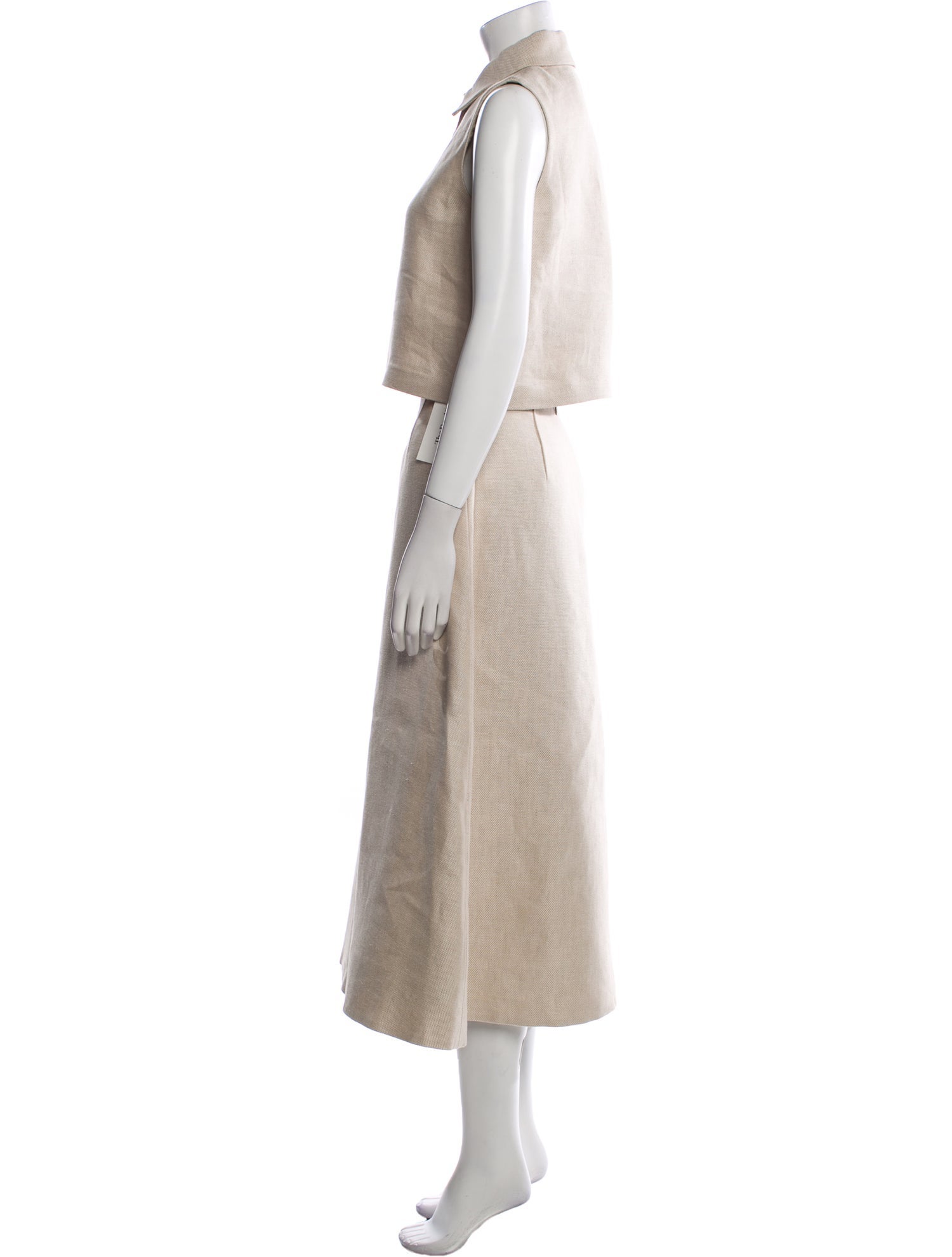 Theory Linen Skirt Set