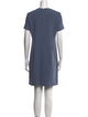 Theory Crew Neck Mini Dress