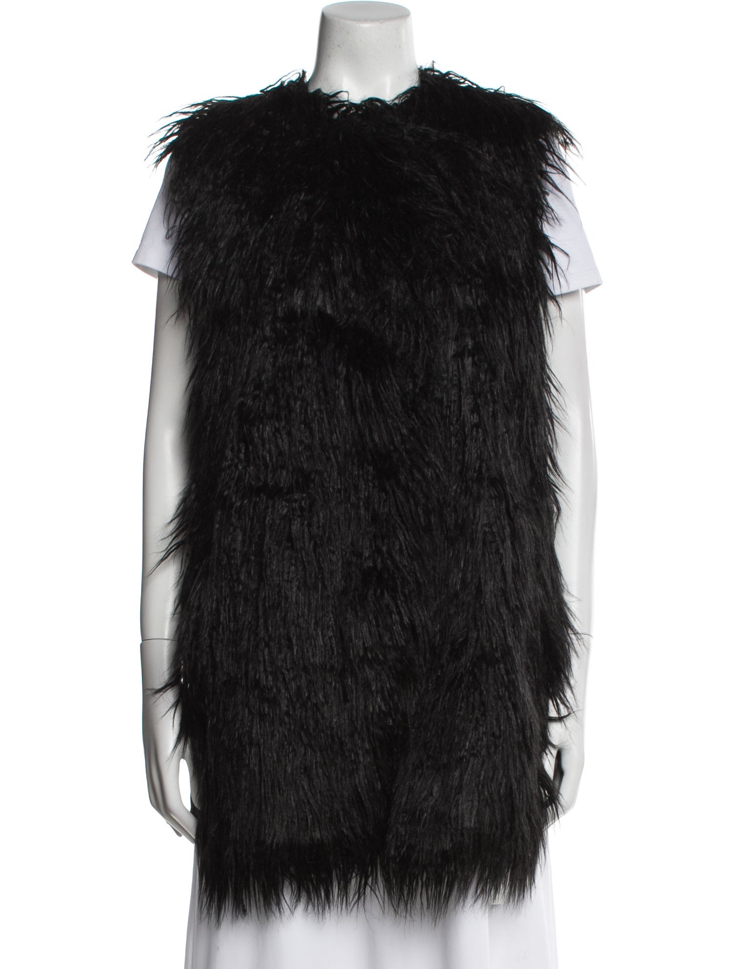 Theory Faux Fur Vest