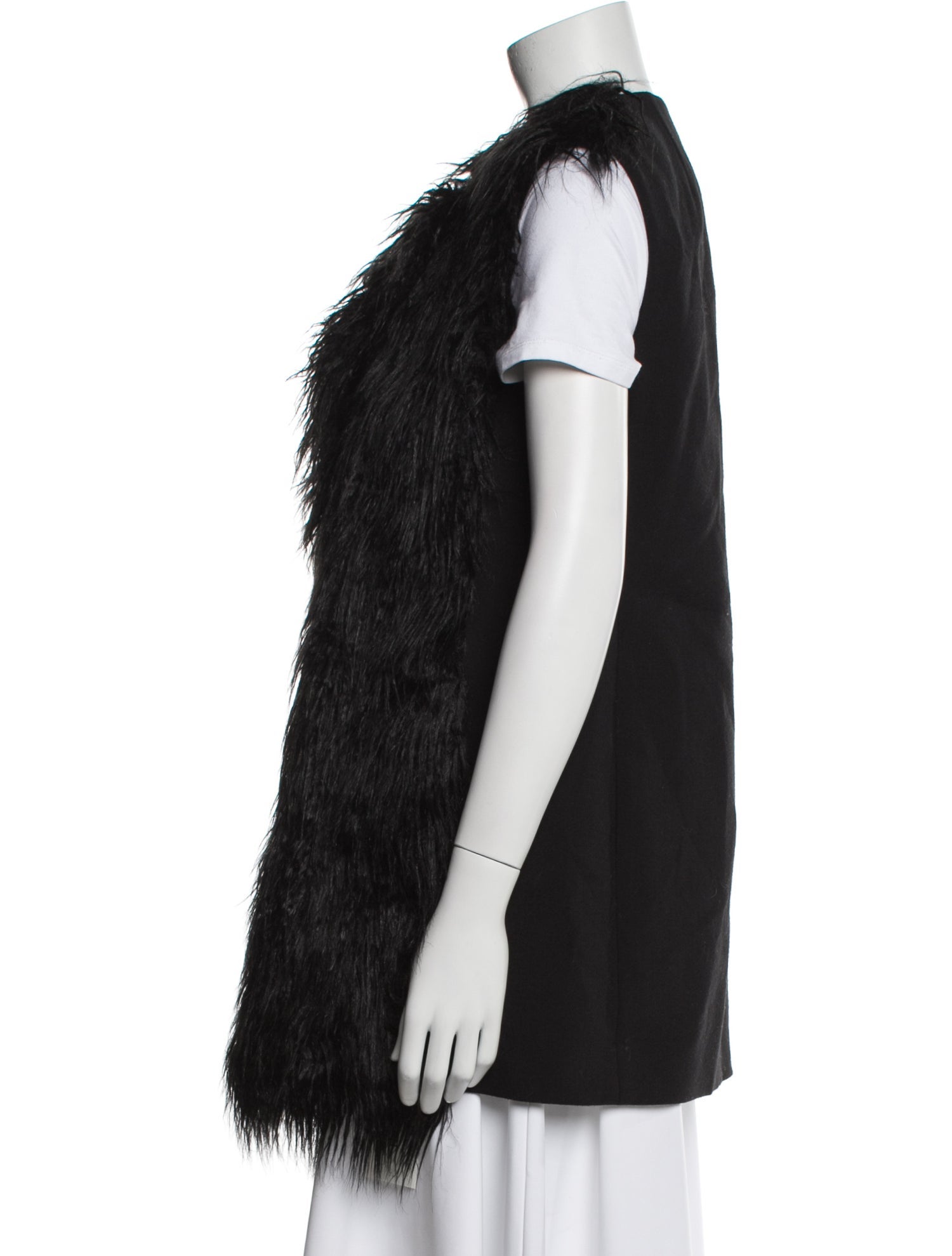 Theory Faux Fur Vest