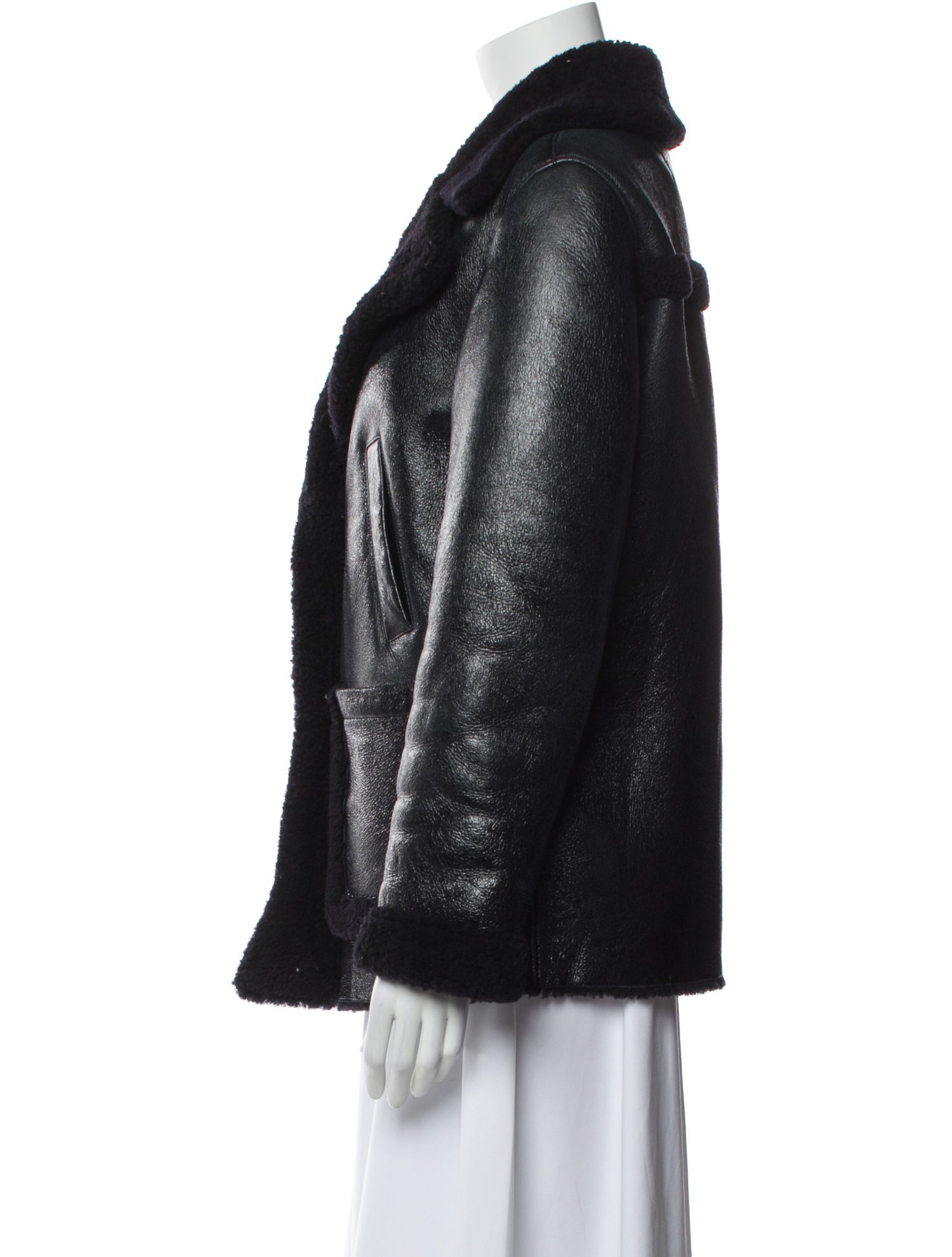 Theory Shearling Fur Coat