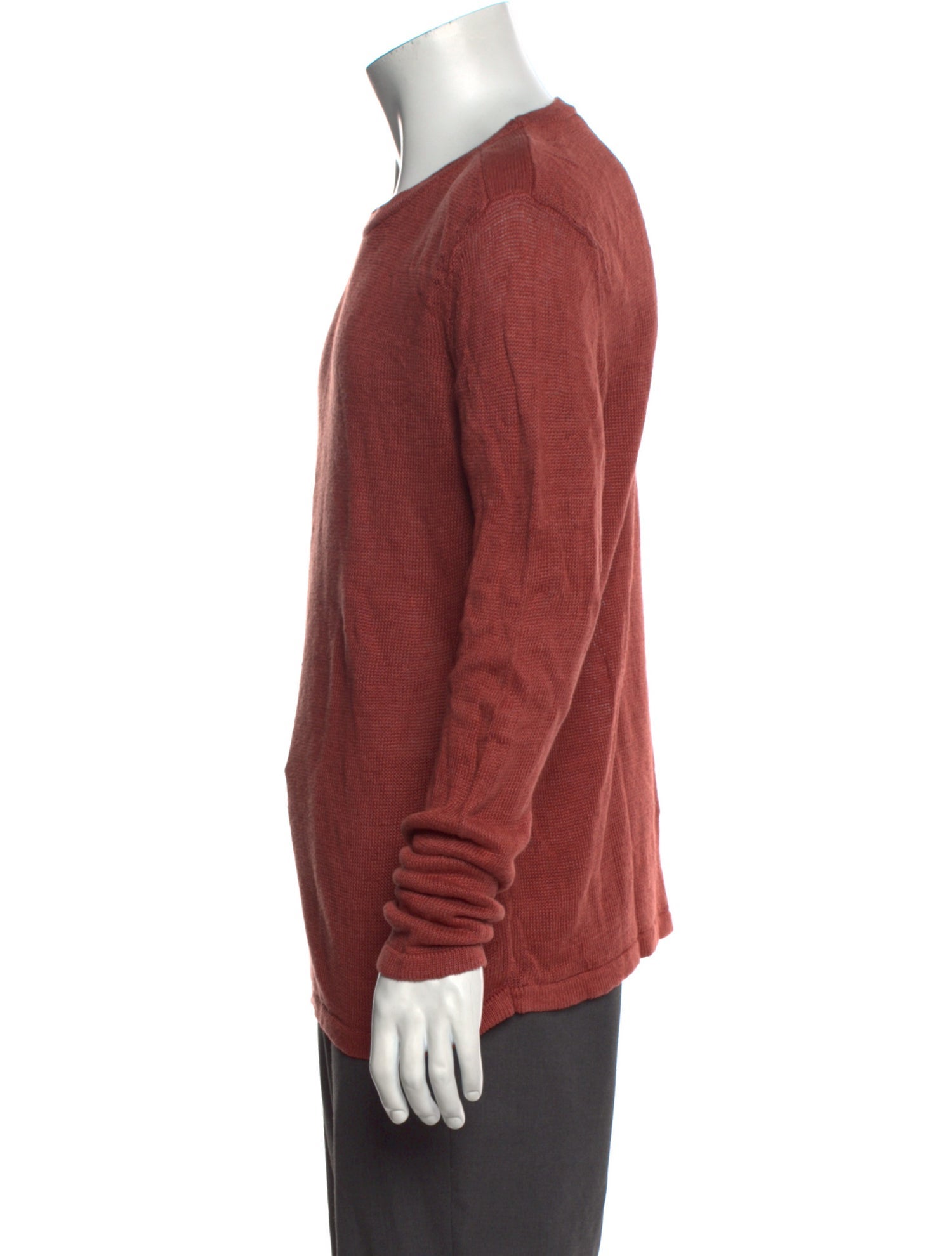 Theory Linen Crew Neck Pullover
