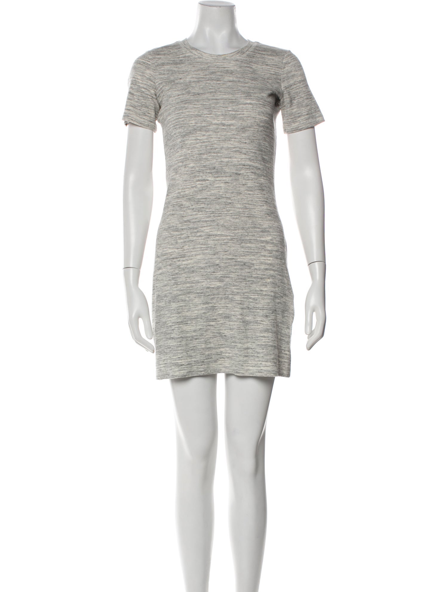 Theory Scoop Neck Mini Dress