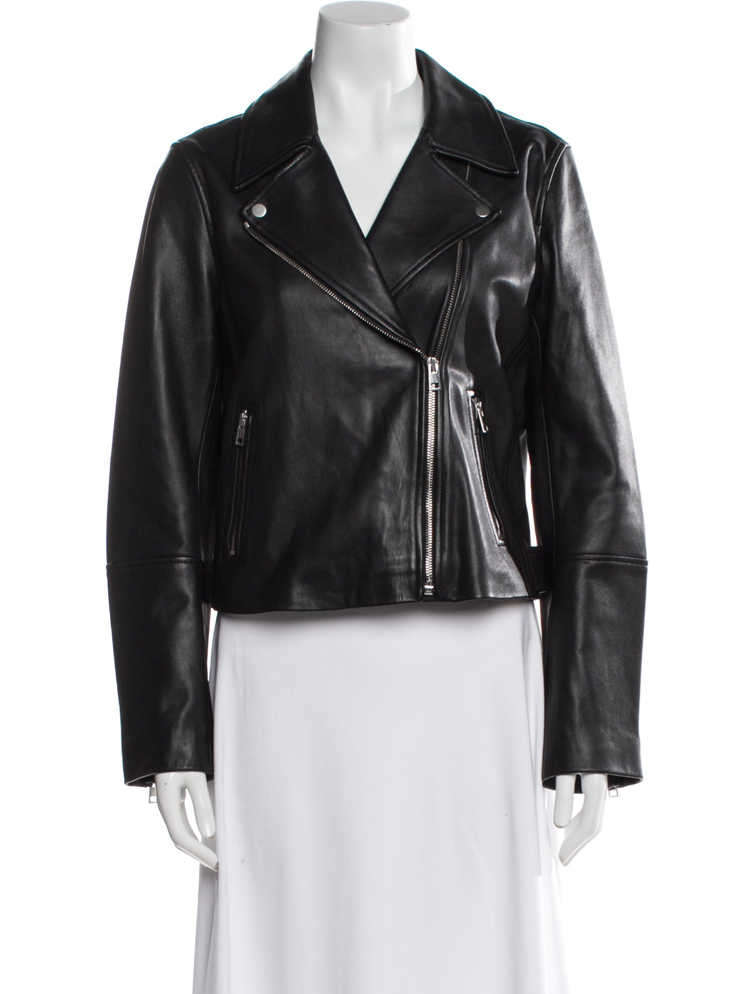Theory Leather Biker Jacket