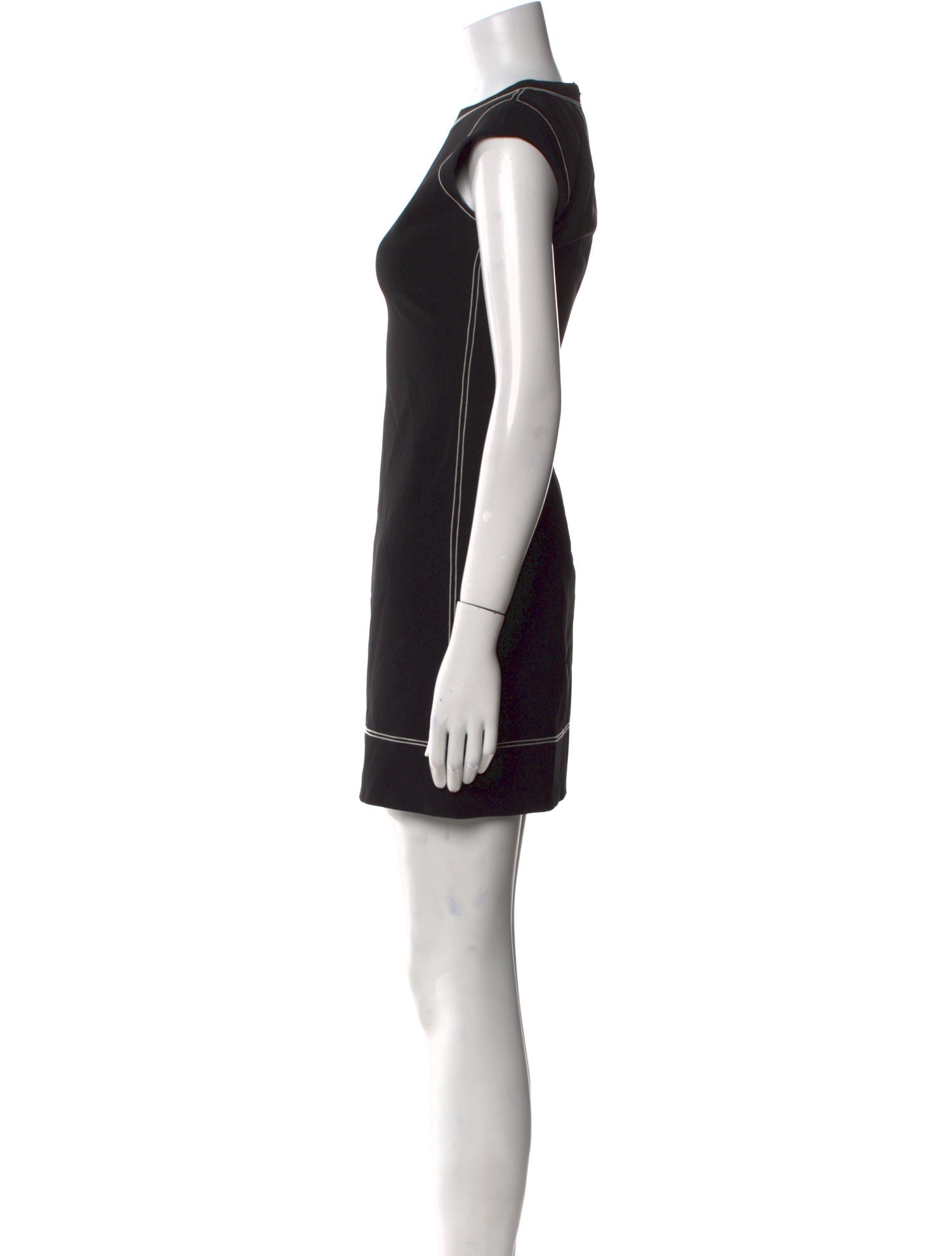 Theory Crew Neck Mini Dress