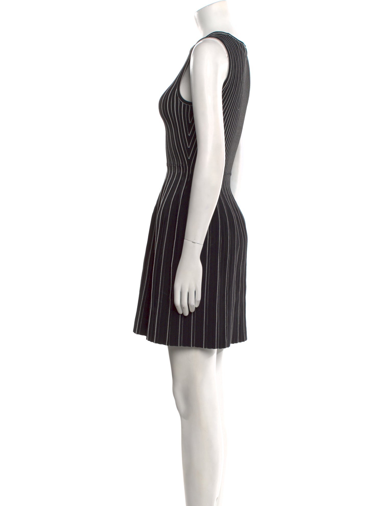 Theory Striped Mini Dress