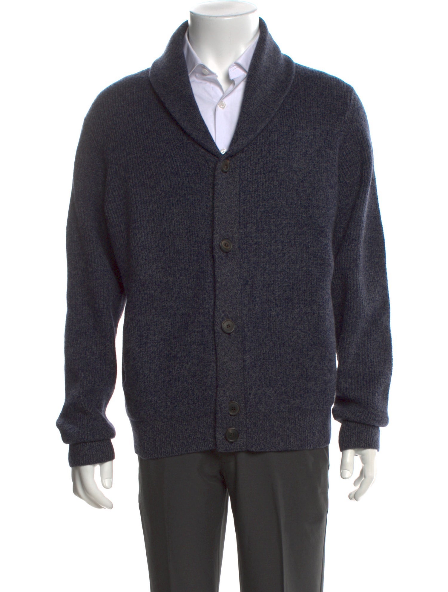 Theory Merino Wool V-Neck Cardigan