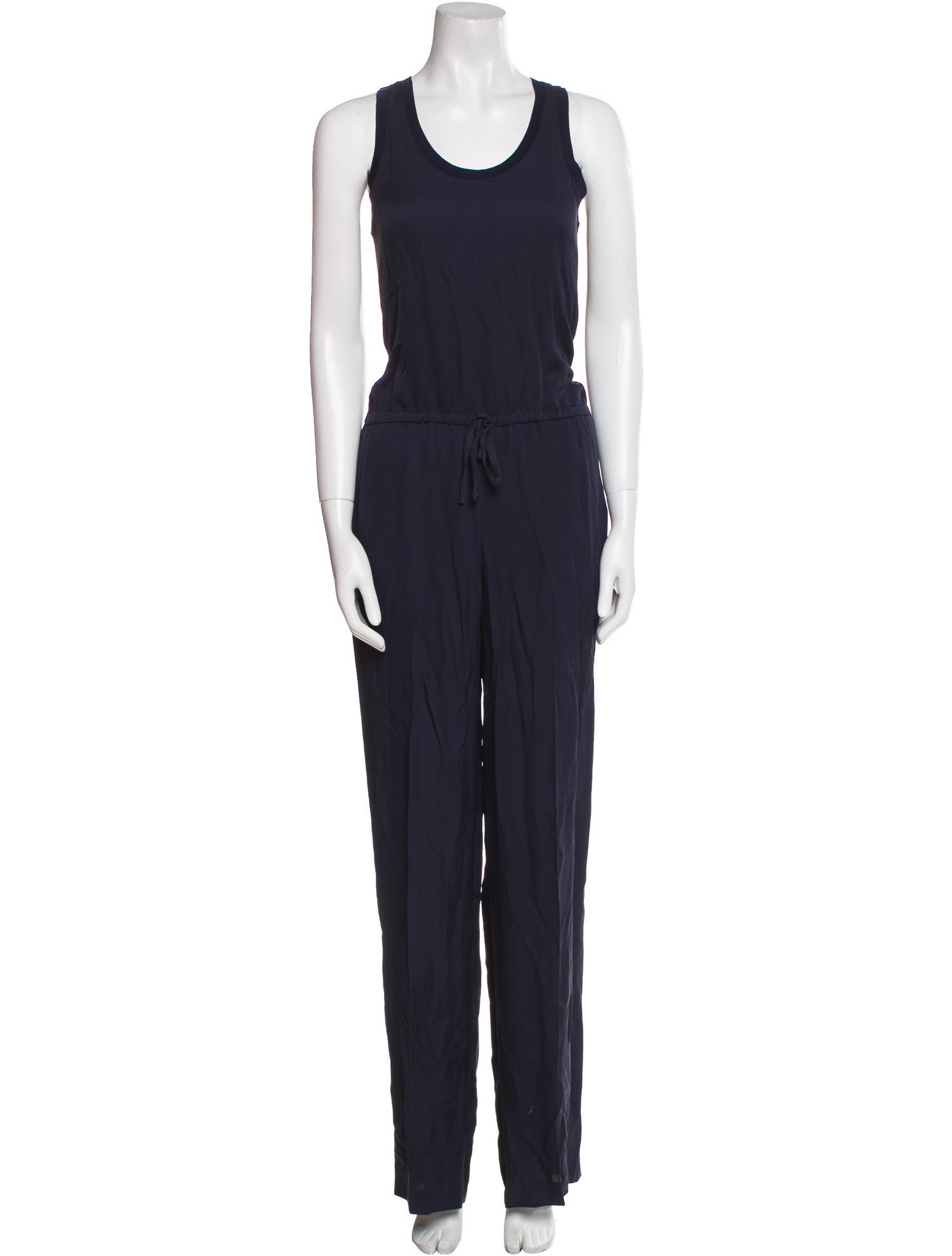 Theory Silk Scoop Neck Jumpsuit w/ Tags