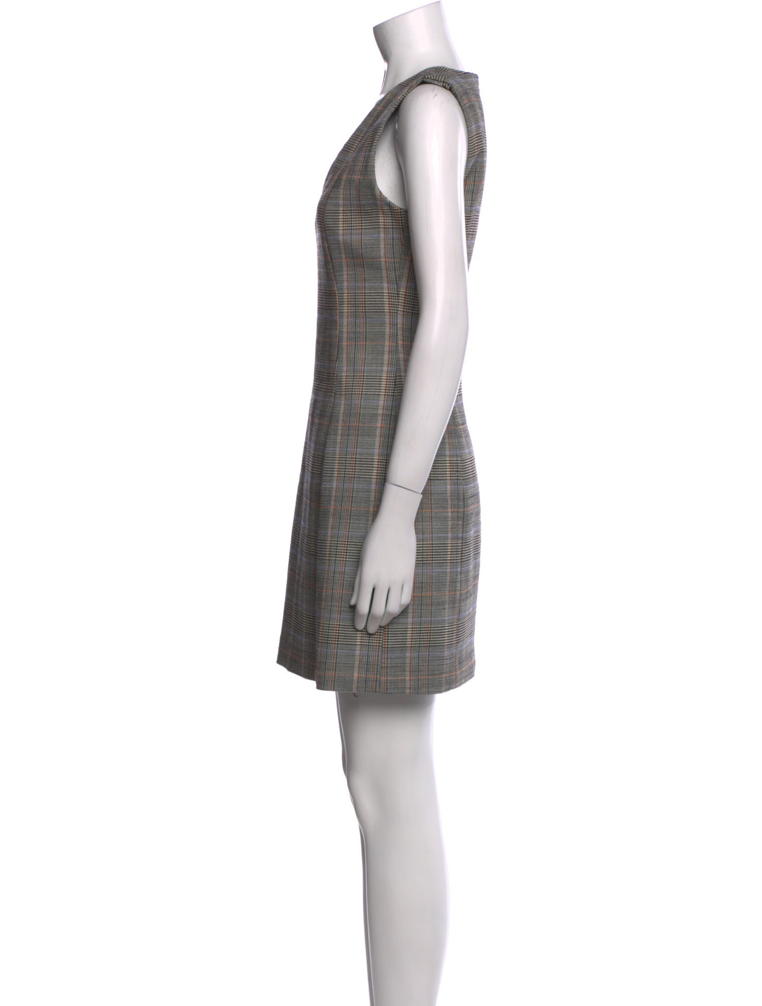 Theory Virgin Wool Mini Dress