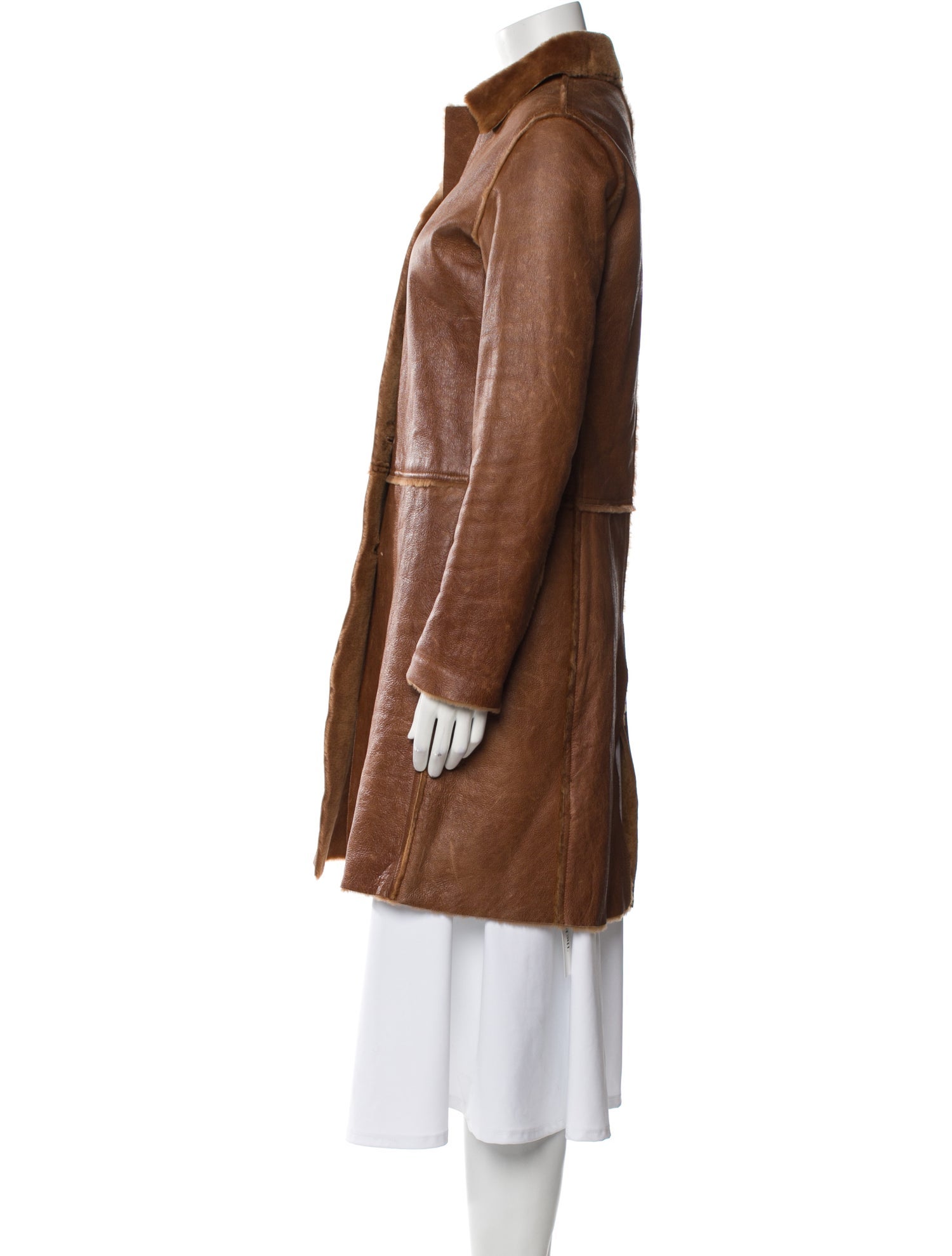 Theory Shearling Fur Coat