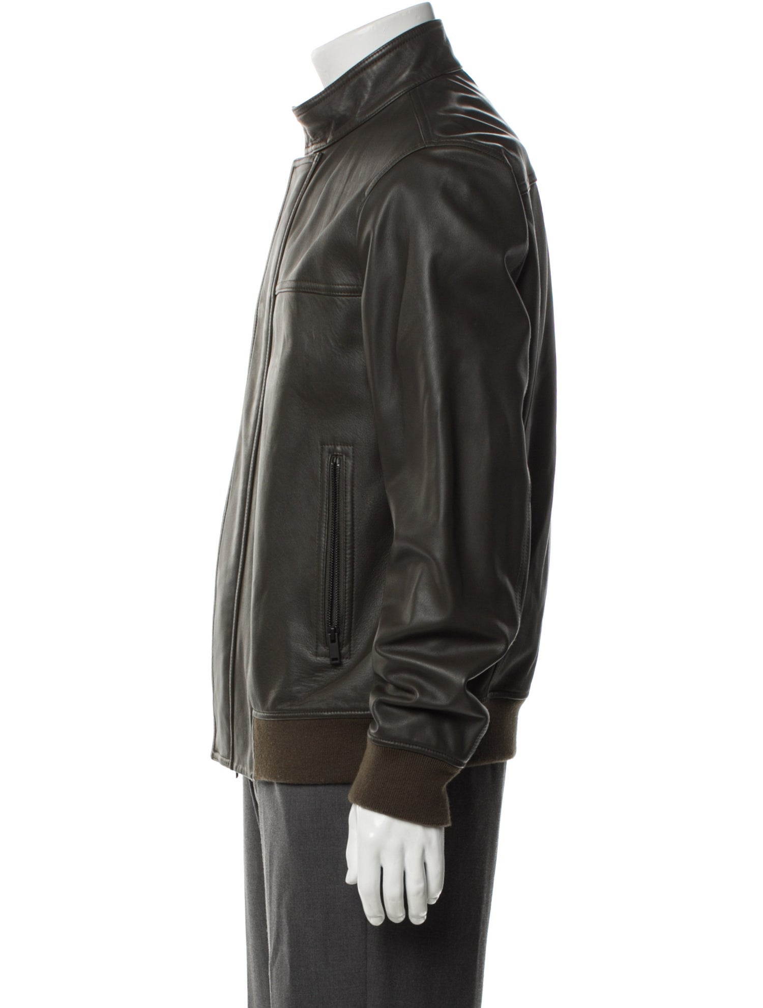 Theory Lamb Leather Moto Jacket