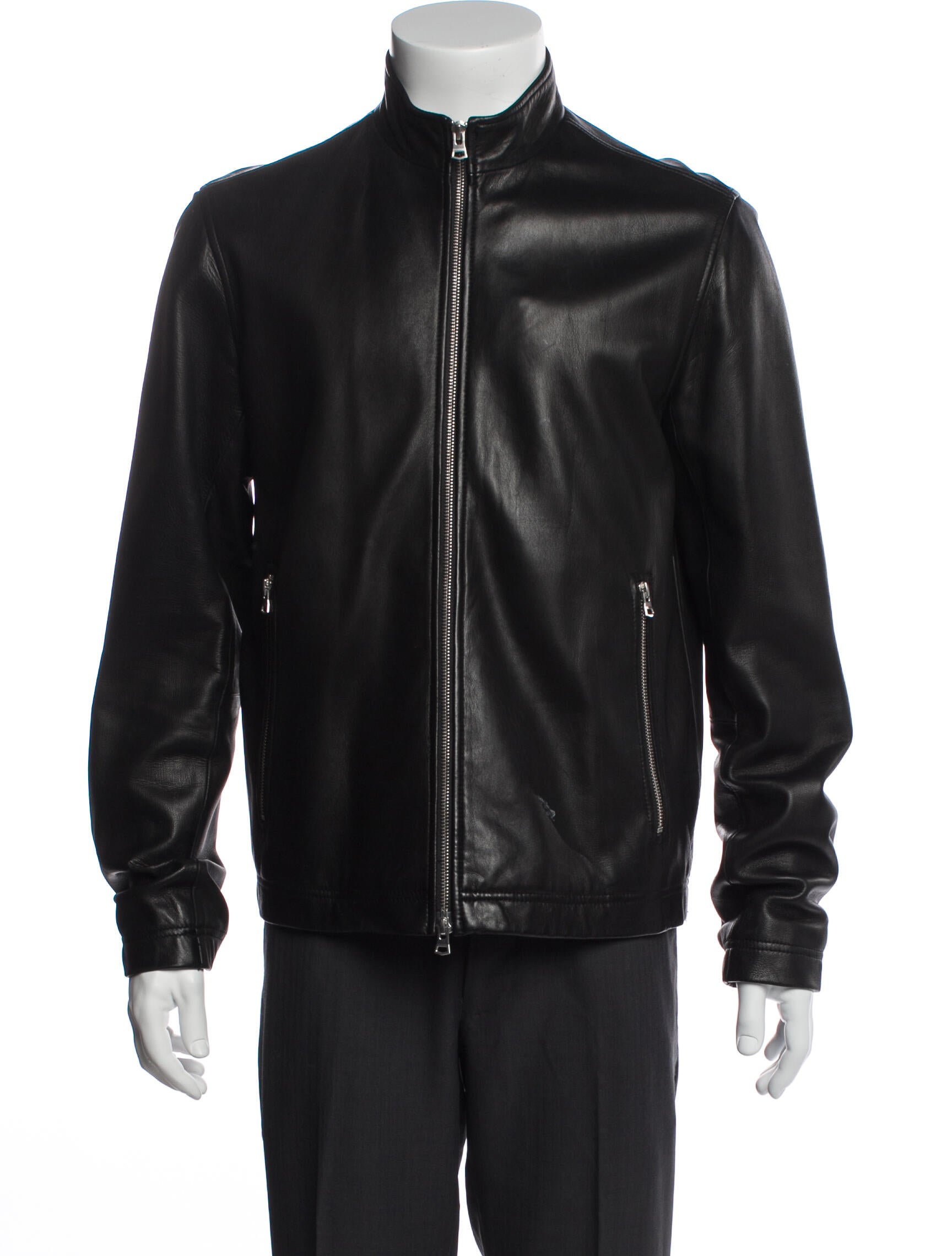 Theory Leather Moto Jacket