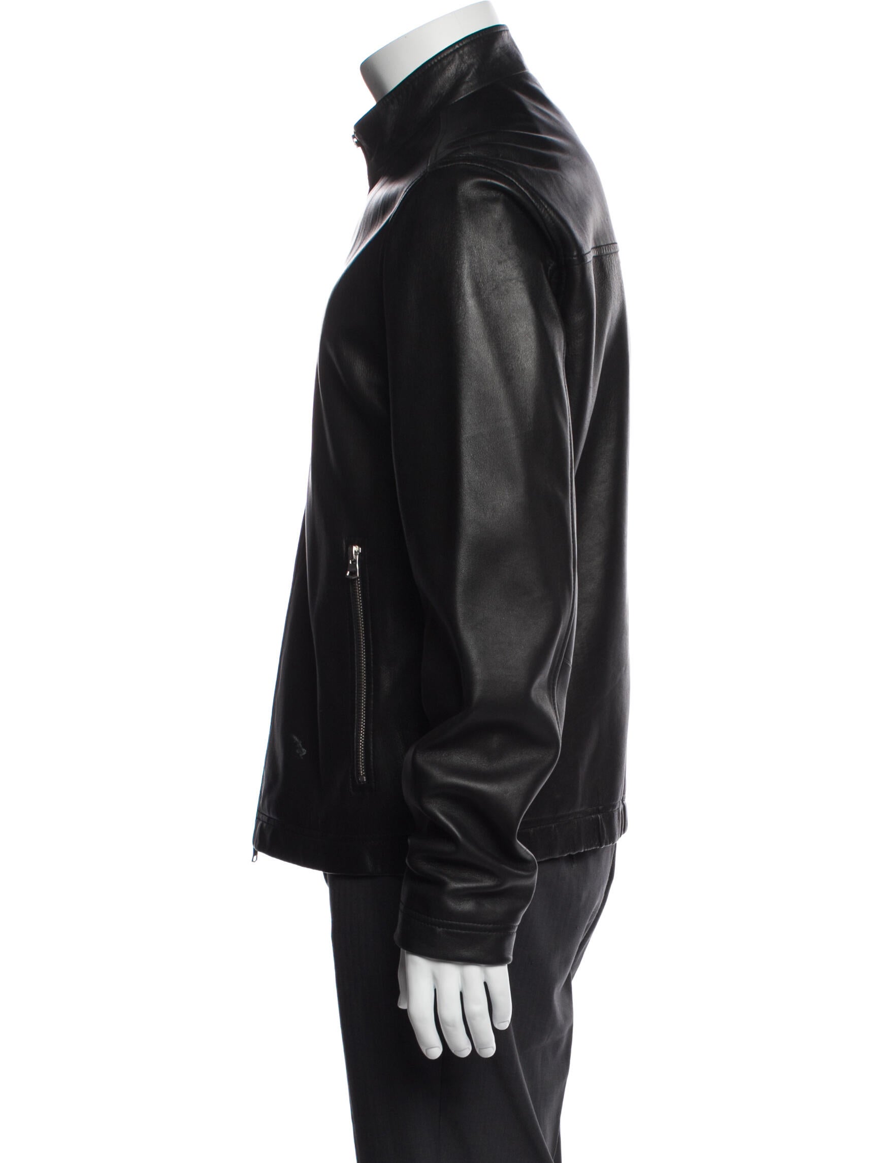Theory Leather Moto Jacket