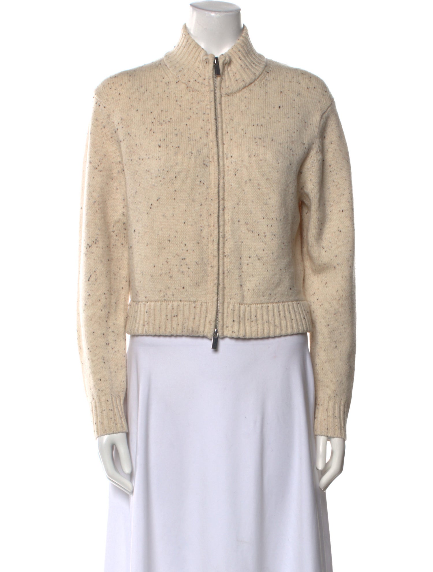 Theory Wool Mock Neck Sweater