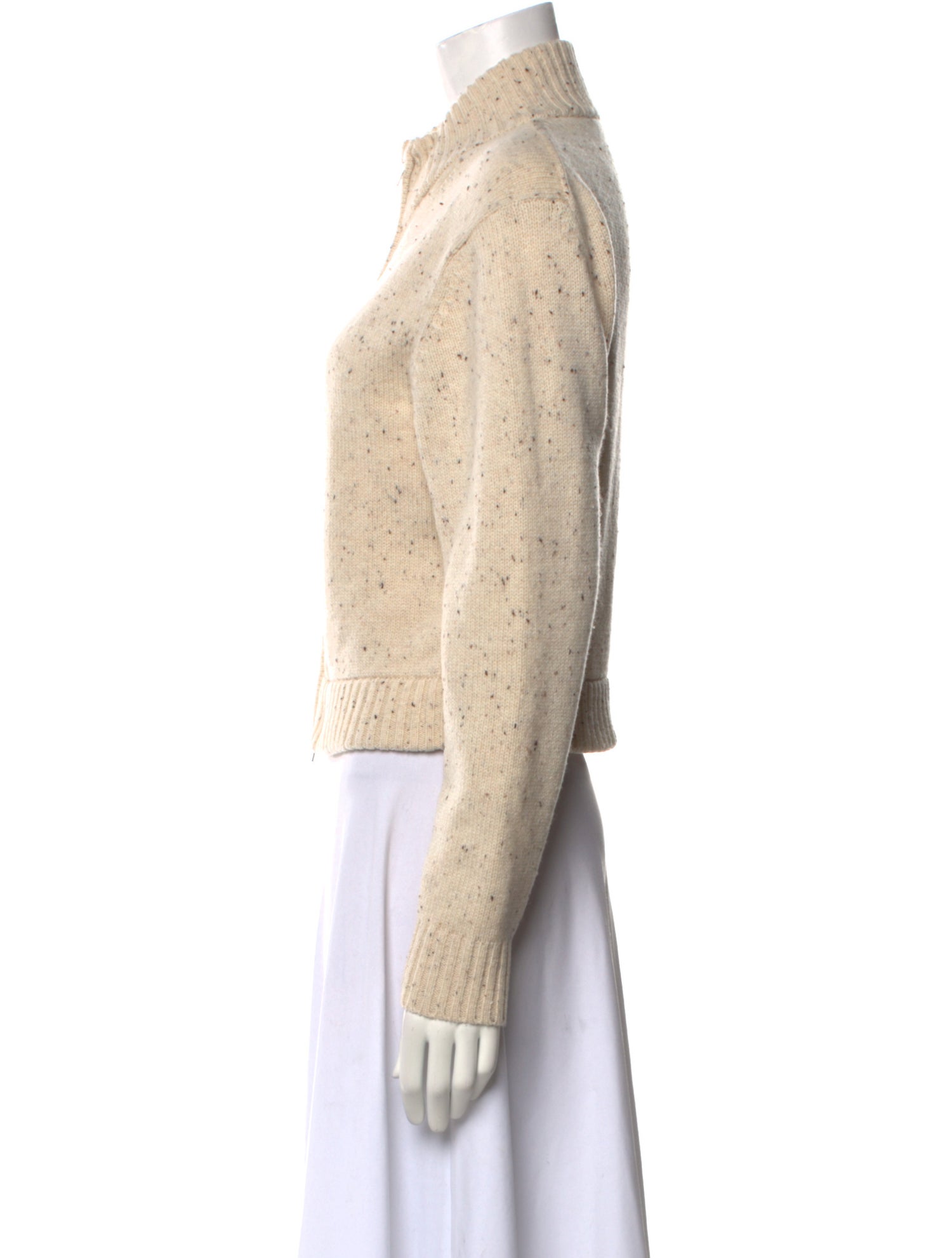 Theory Wool Mock Neck Sweater