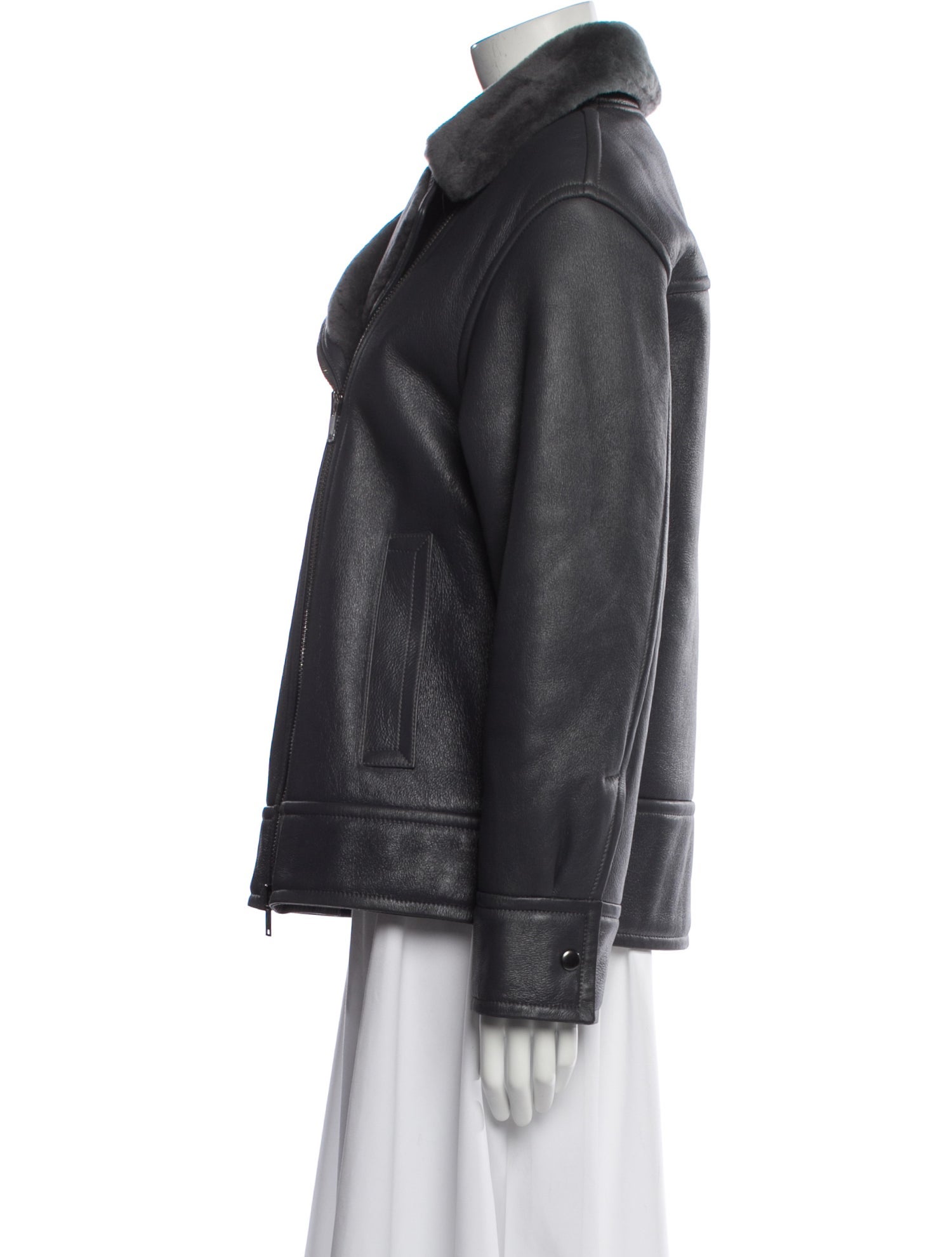 Theory Shearling Fur Jacket w/ Tags