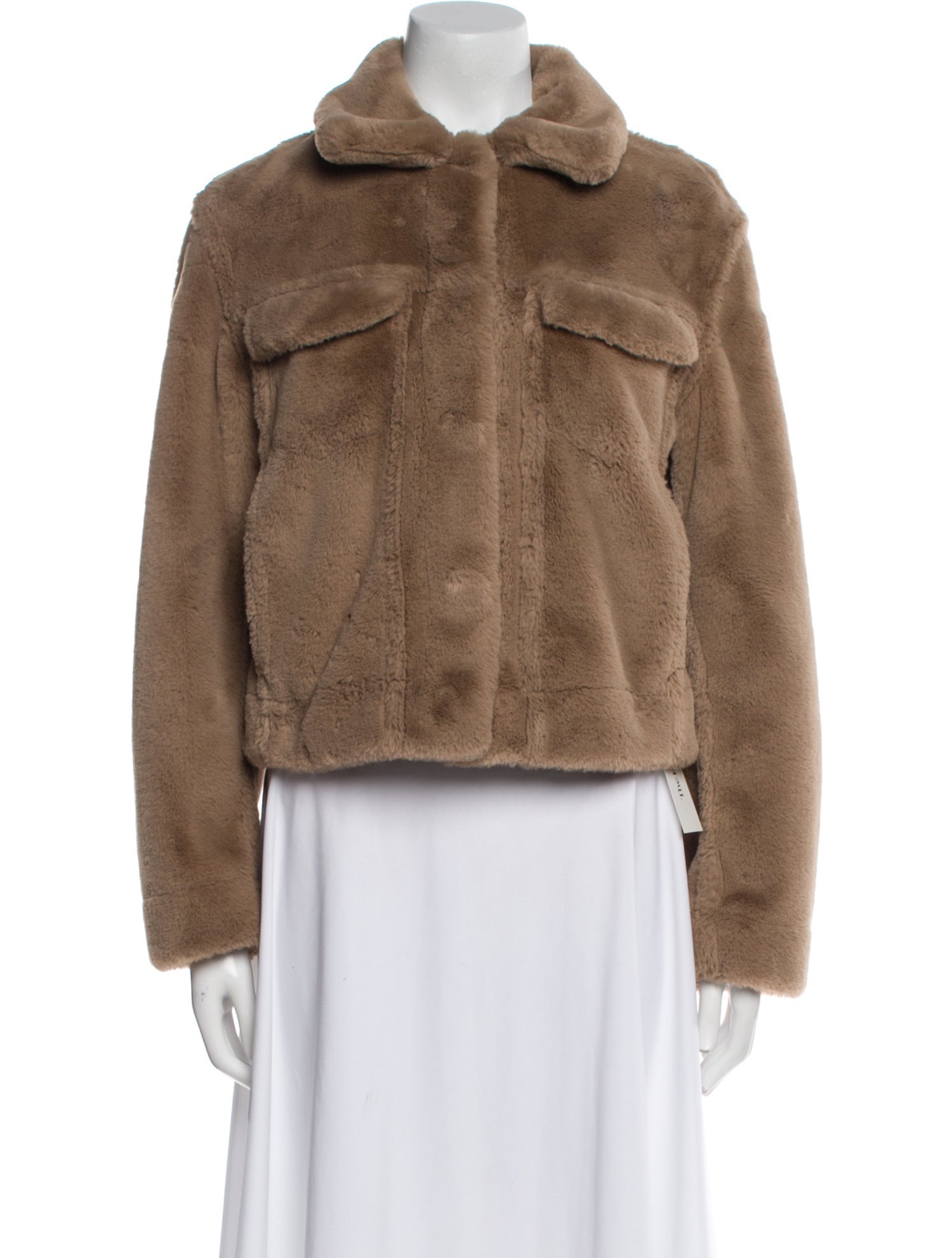 Theory Faux Fur Faux Fur Jacket