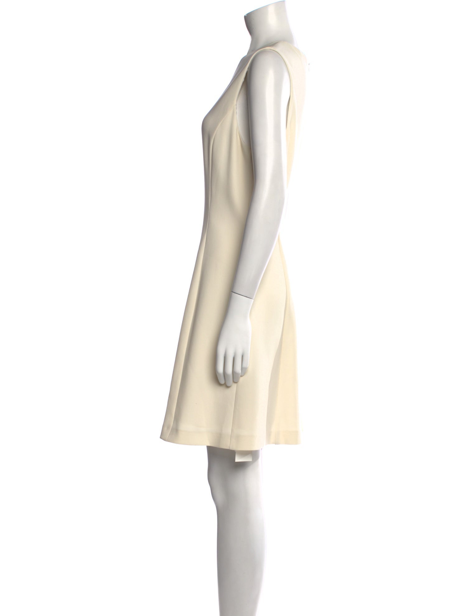 Theory Bateau Neckline Mini Dress