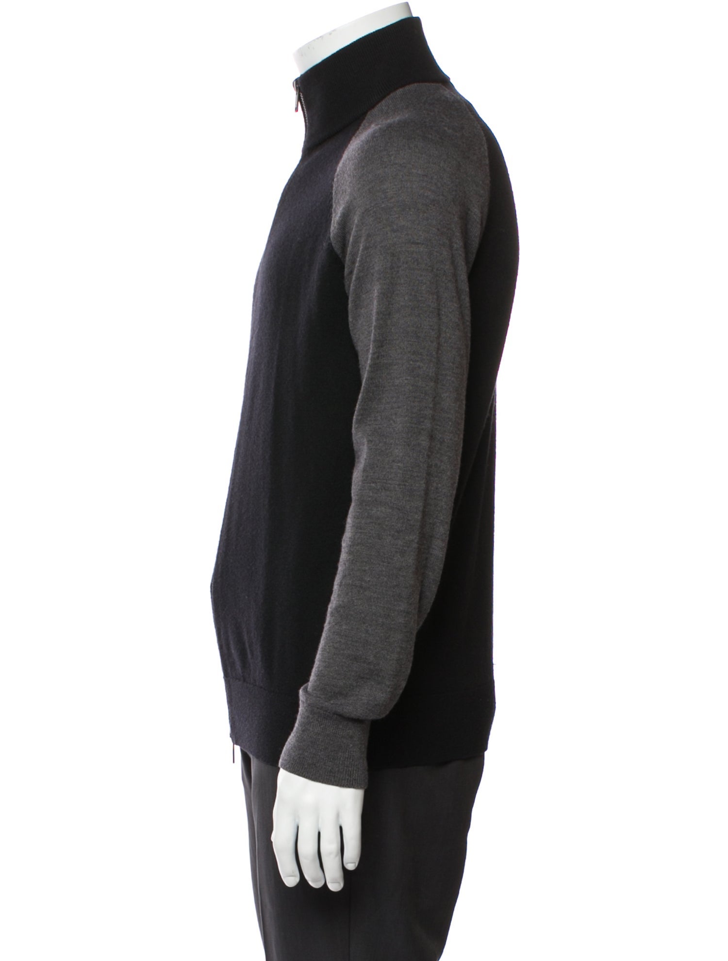 Theory Merino Wool Turtleneck Cardigan