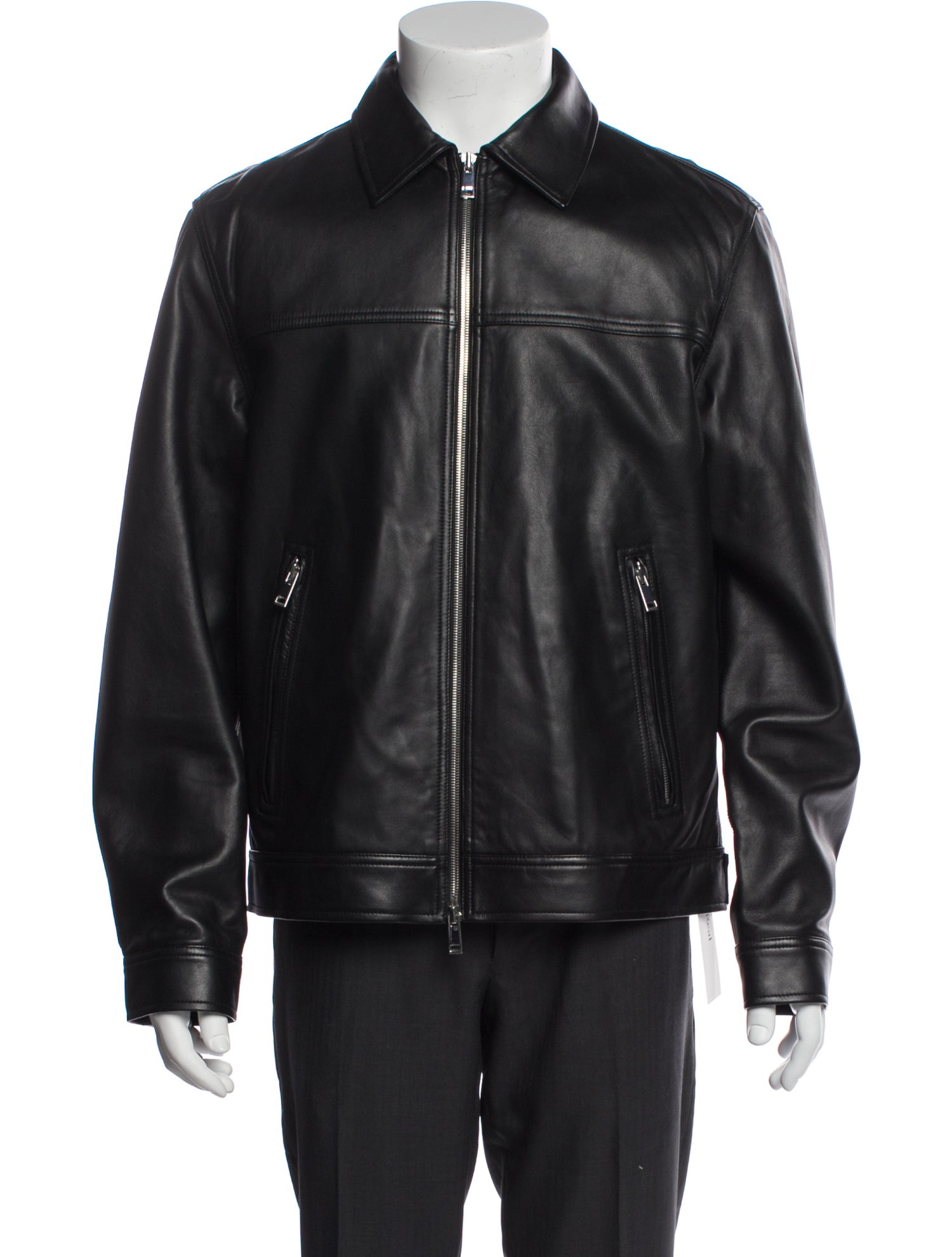 Theory Lamb Leather Moto Jacket w/ Tags