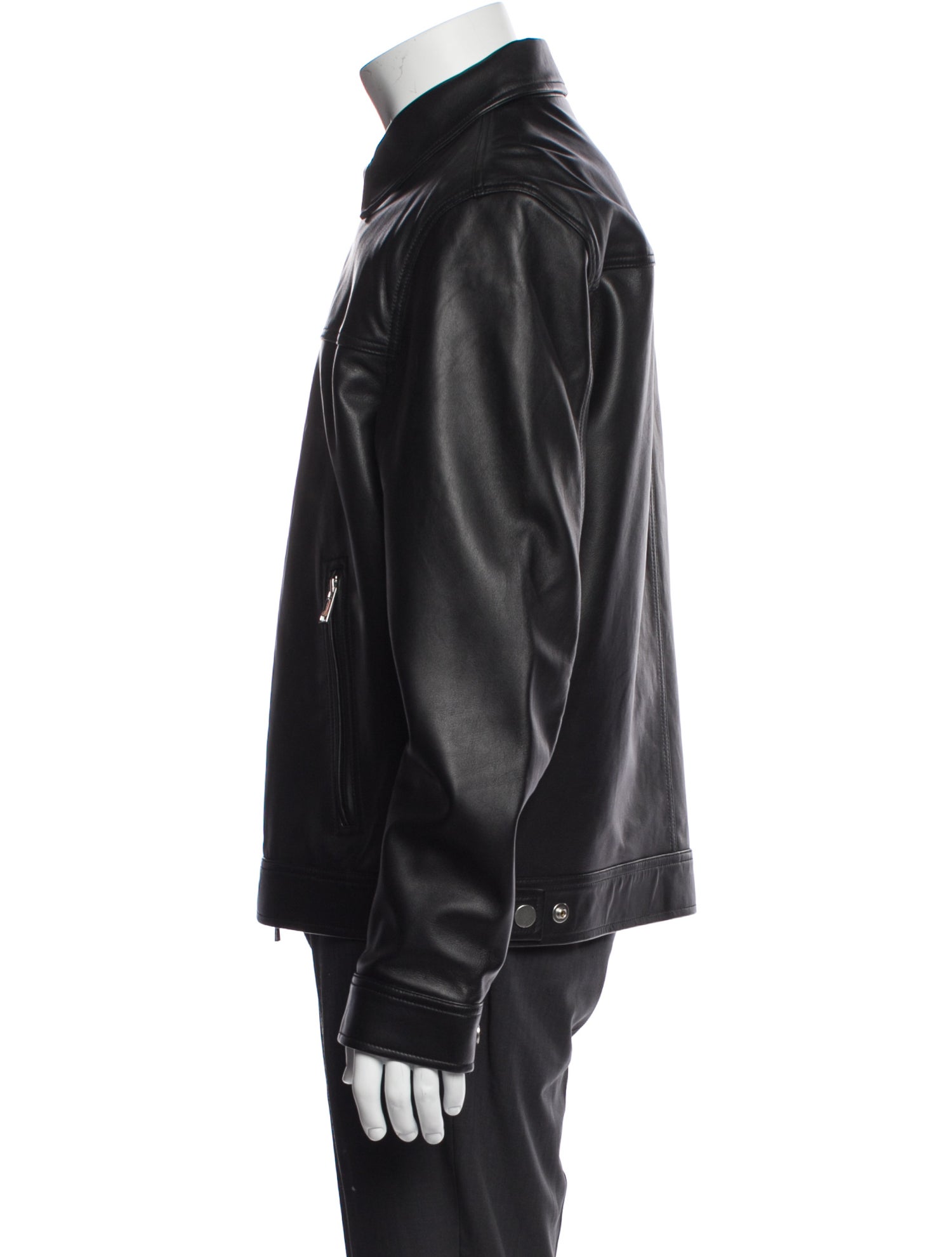 Theory Lamb Leather Moto Jacket w/ Tags