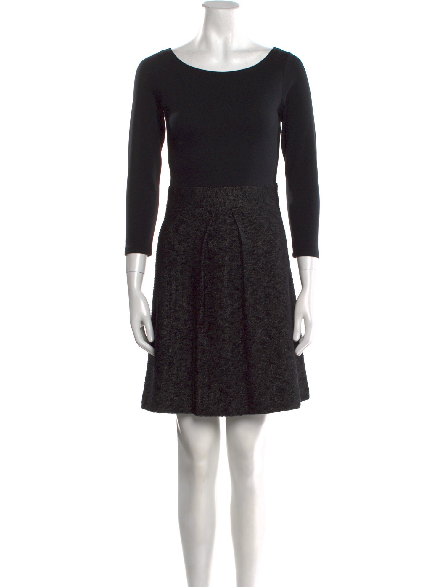 Theory Scoop Neck Mini Dress