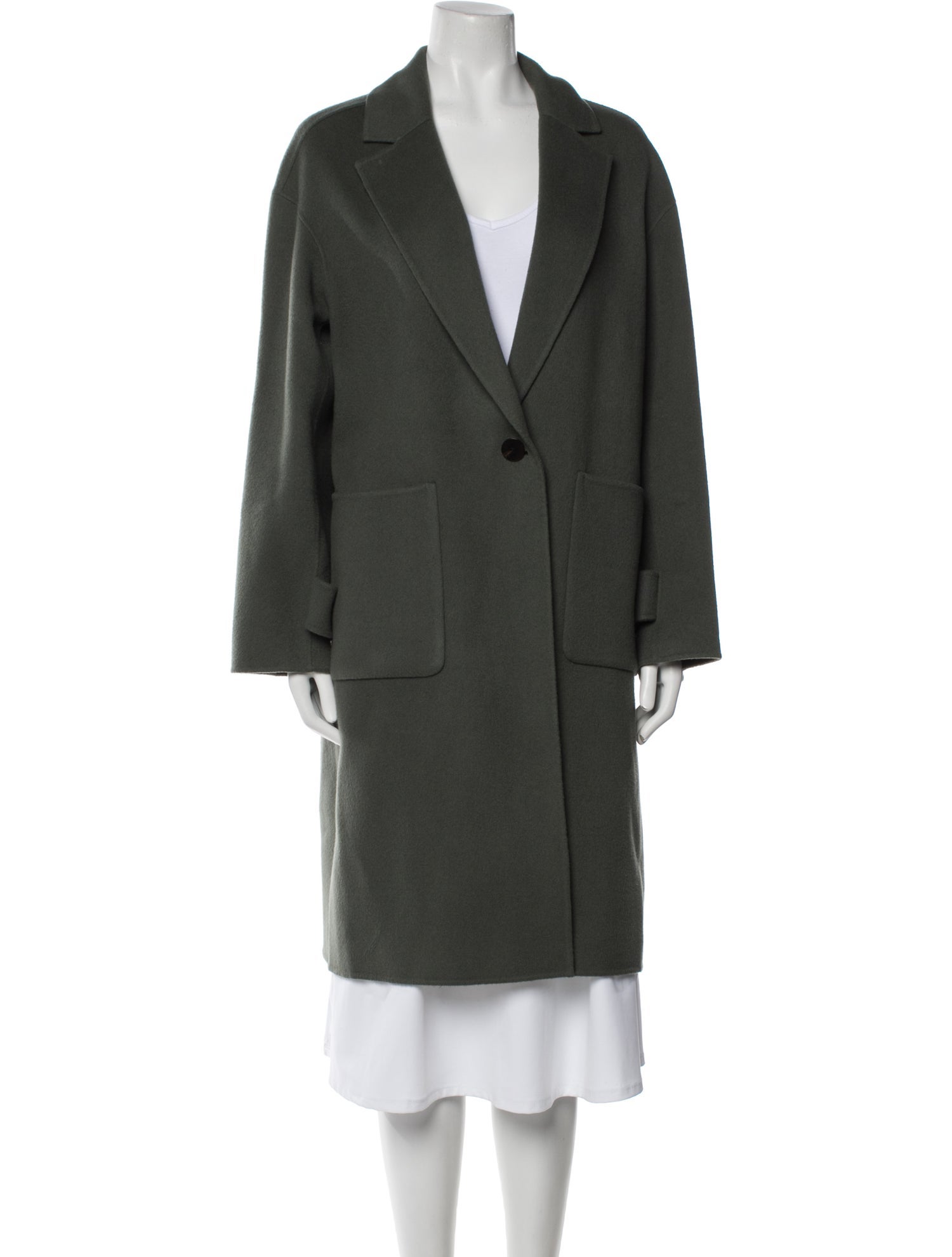 Theory Wool Trench Coat