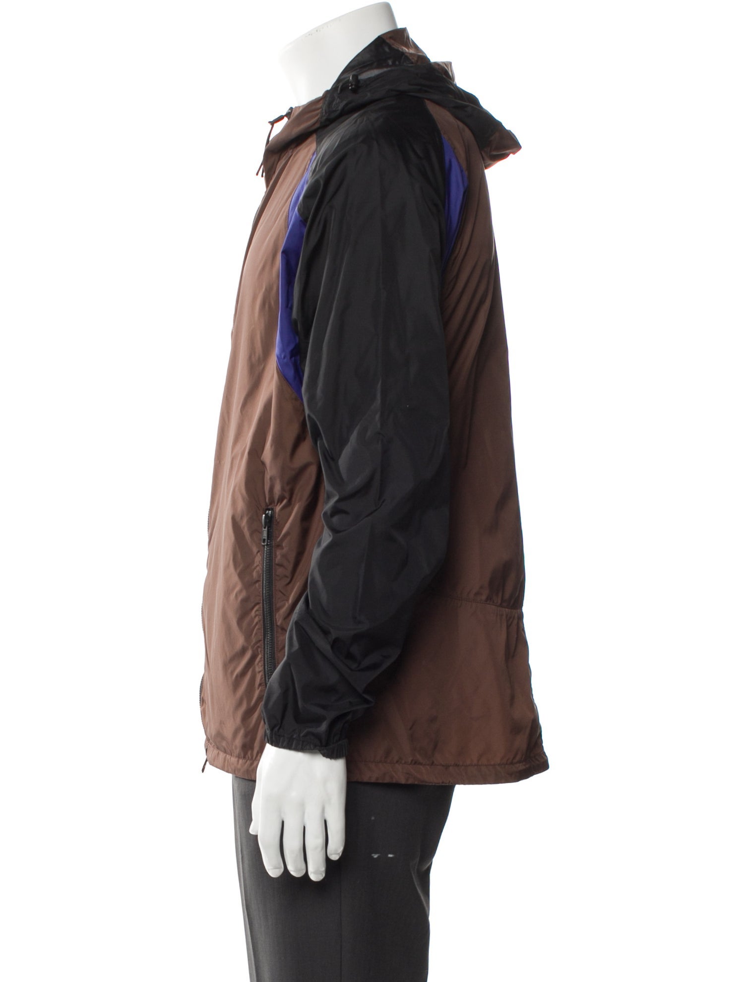 Theory Colorblock Pattern Windbreaker